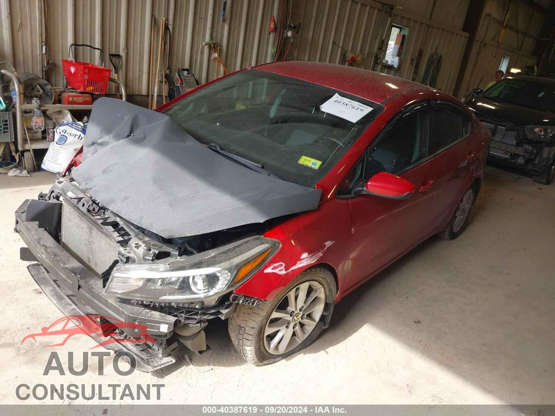 KIA FORTE 2017 - 3KPFL4A78HE013375