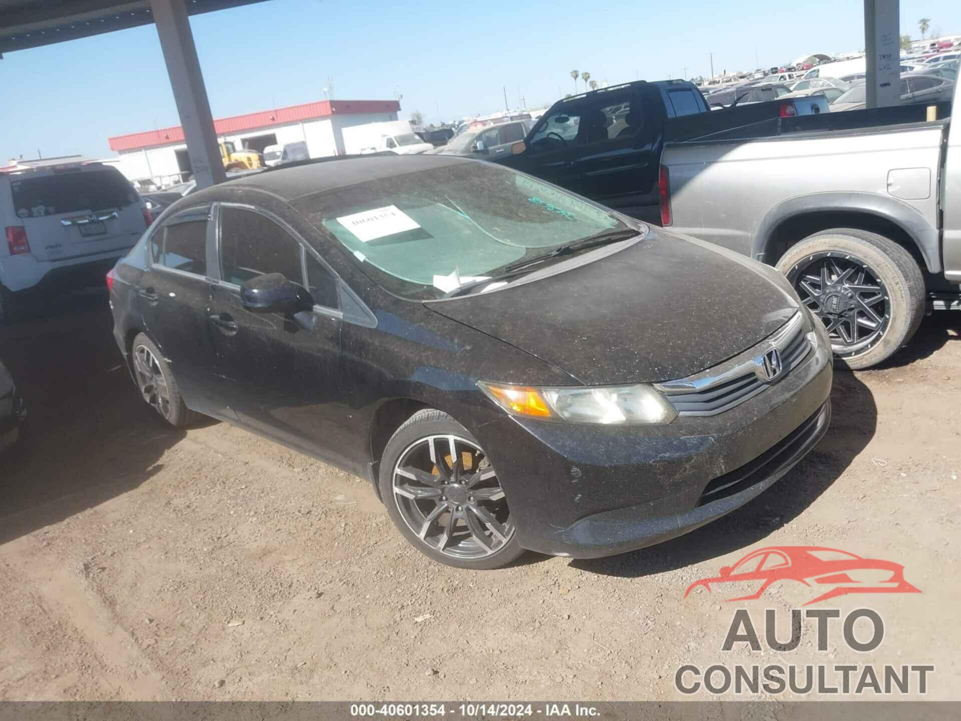 HONDA CIVIC 2012 - 19XFB2F5XCE343638