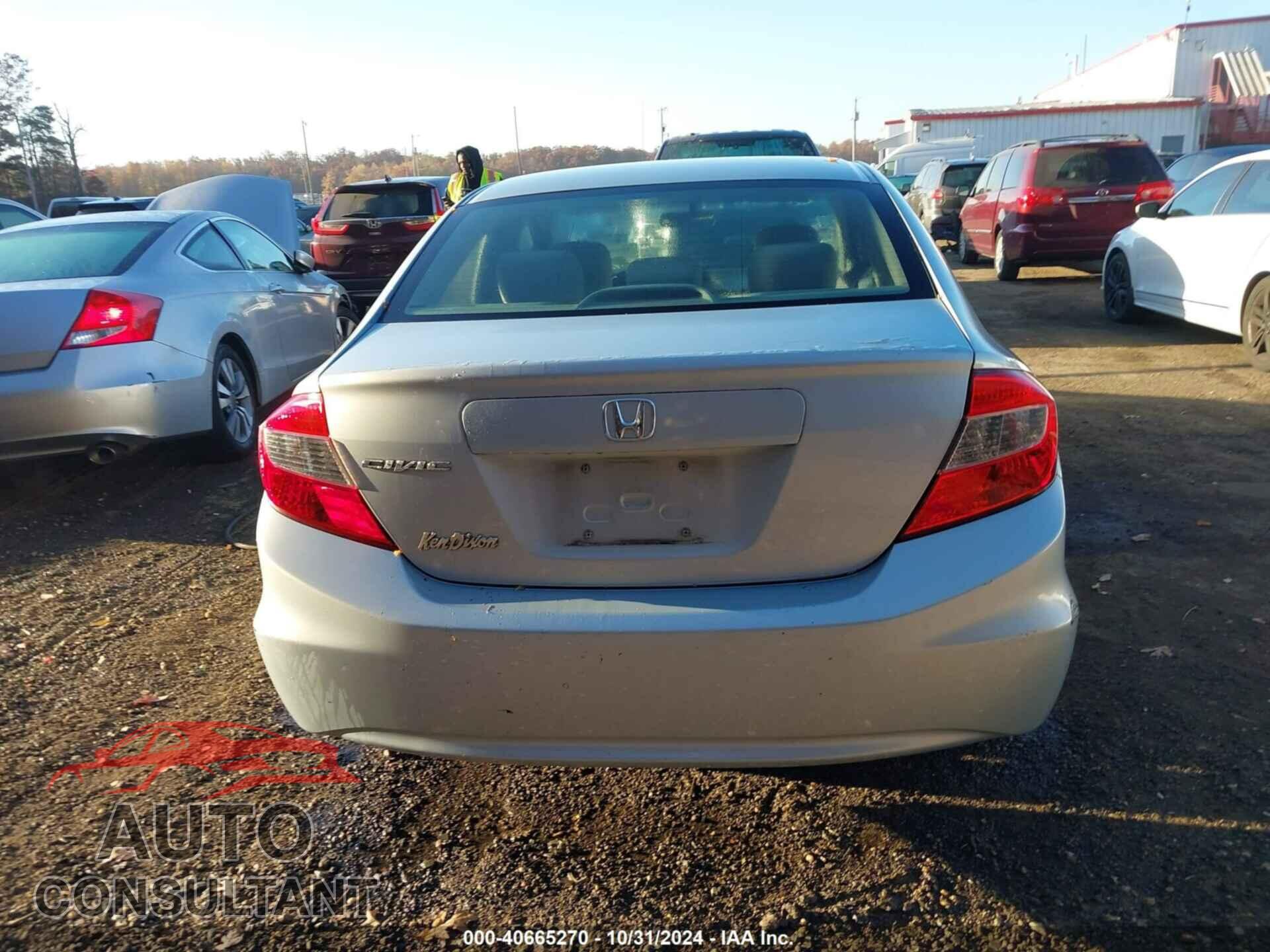 HONDA CIVIC 2012 - 19XFB2F56CE304366
