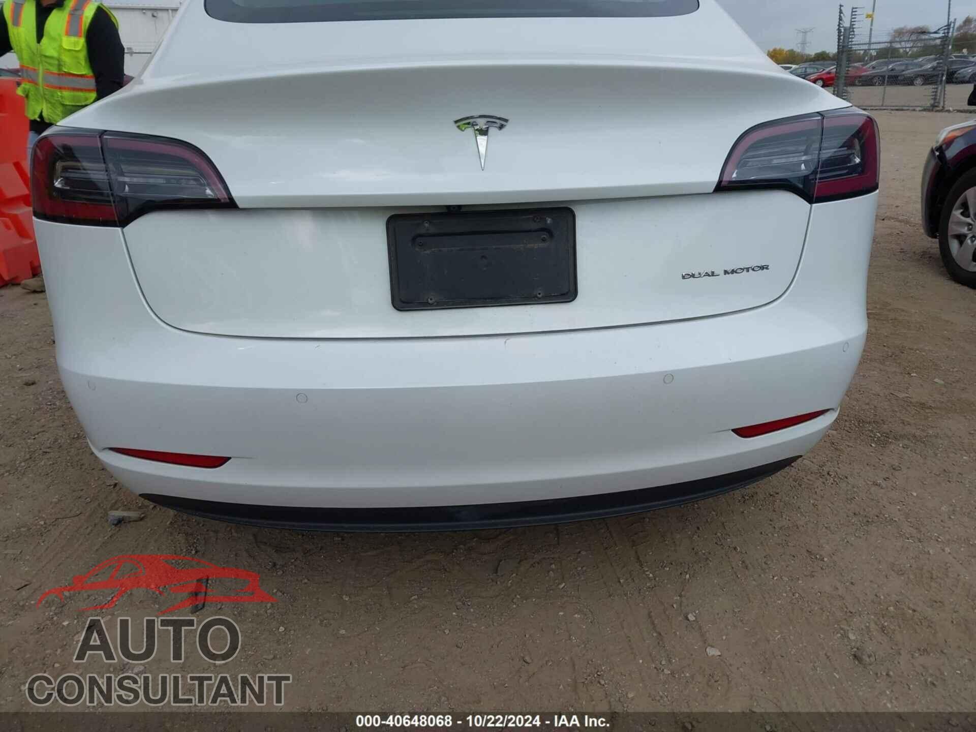 TESLA MODEL 3 2019 - 5YJ3E1EBXKF418326