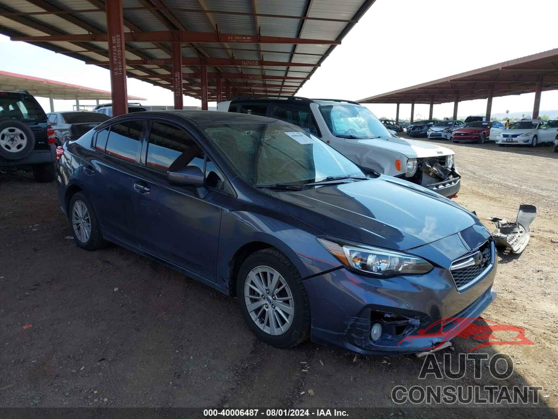 SUBARU IMPREZA 2017 - 4S3GKAD62H3618203