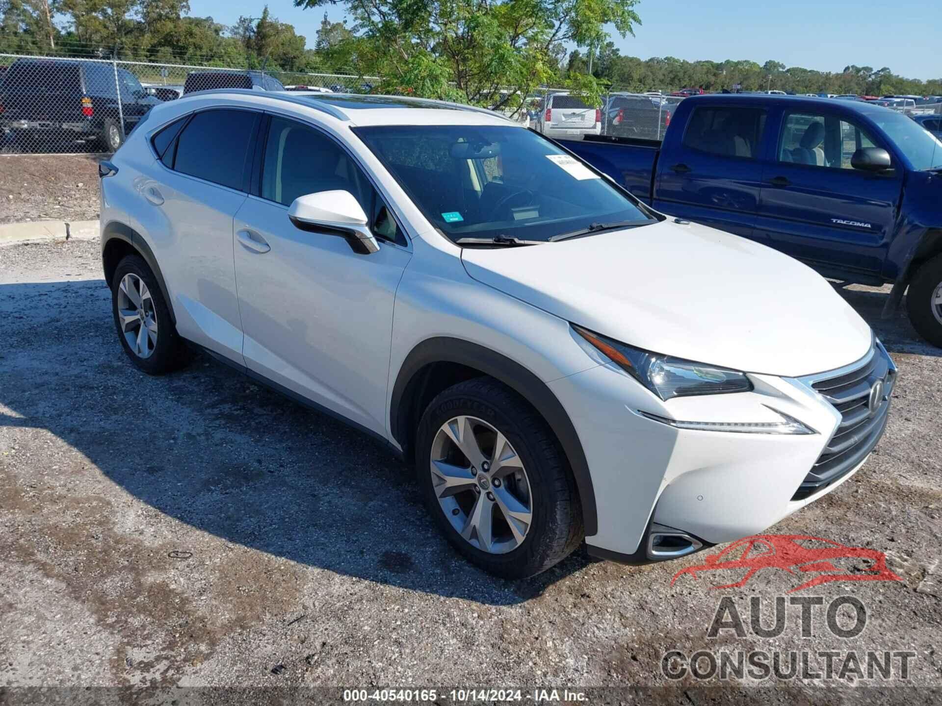 LEXUS NX 200T 2017 - JTJYARBZ1H2063623