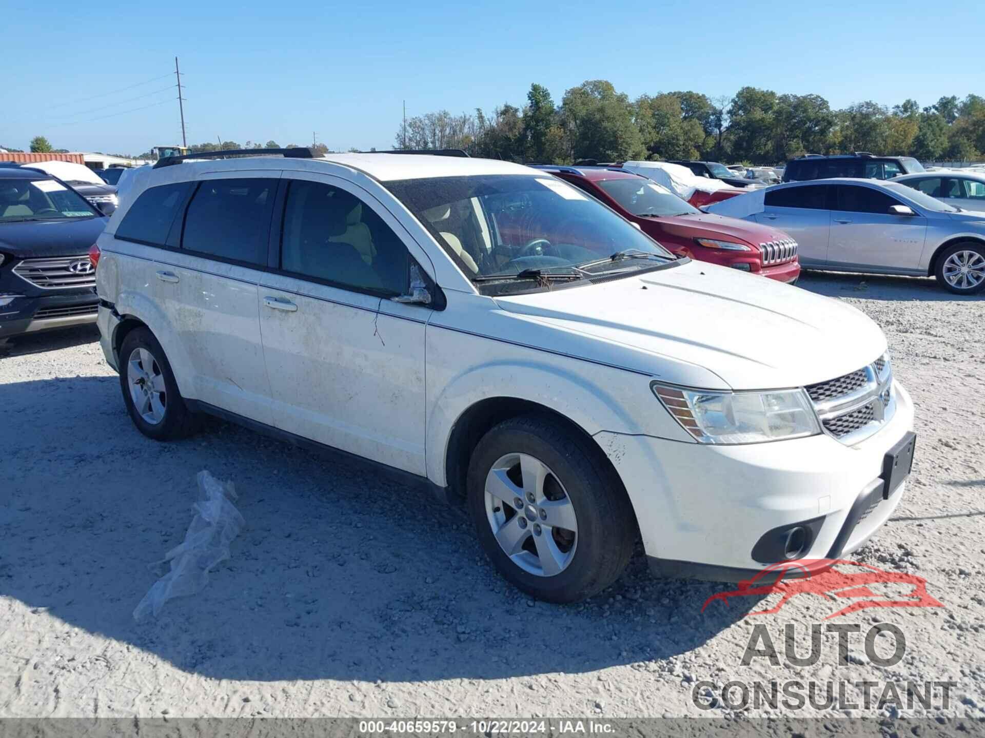 DODGE JOURNEY 2012 - 3C4PDCBGXCT187060