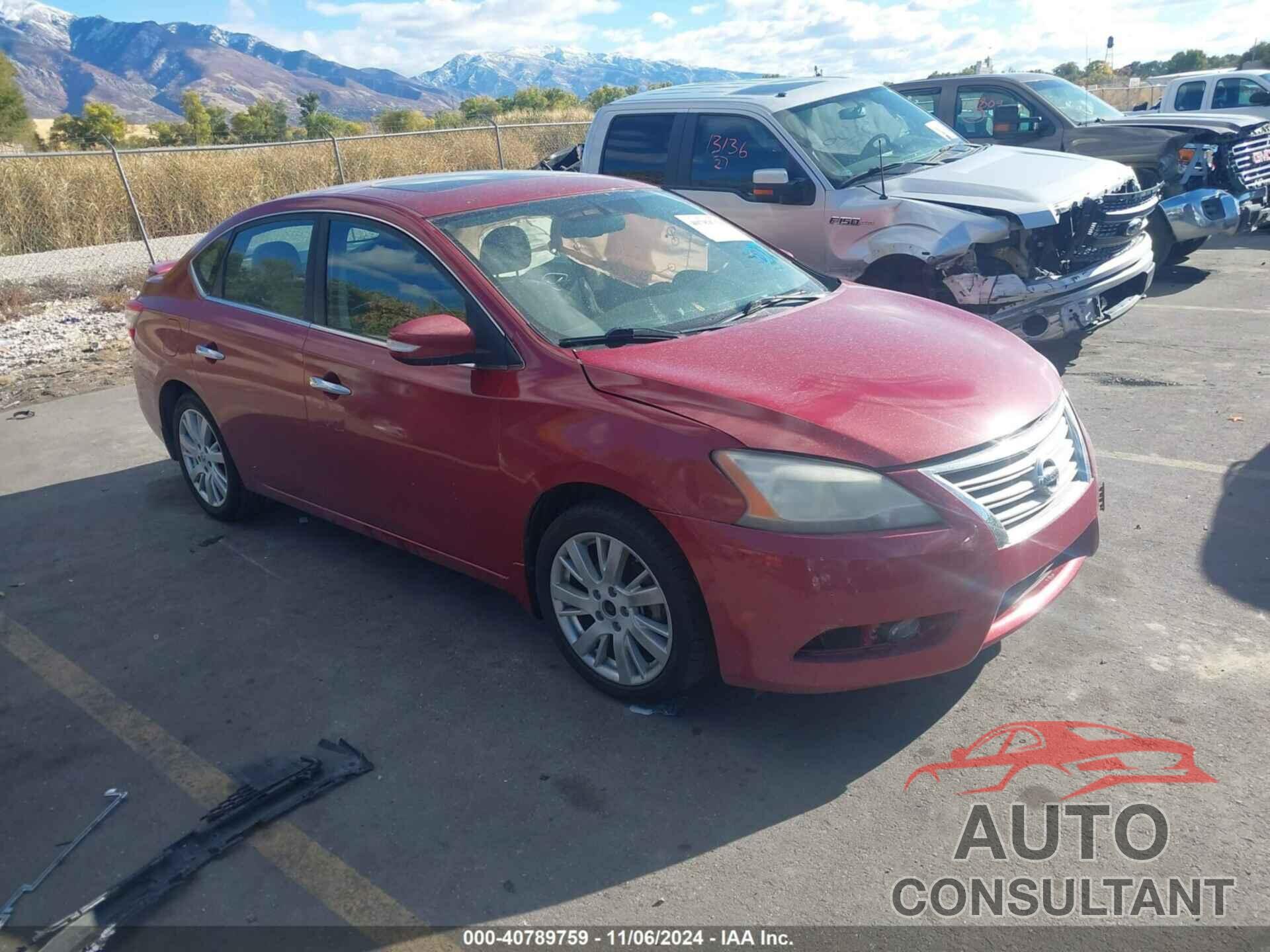 NISSAN SENTRA 2014 - 3N1AB7AP2EY308094
