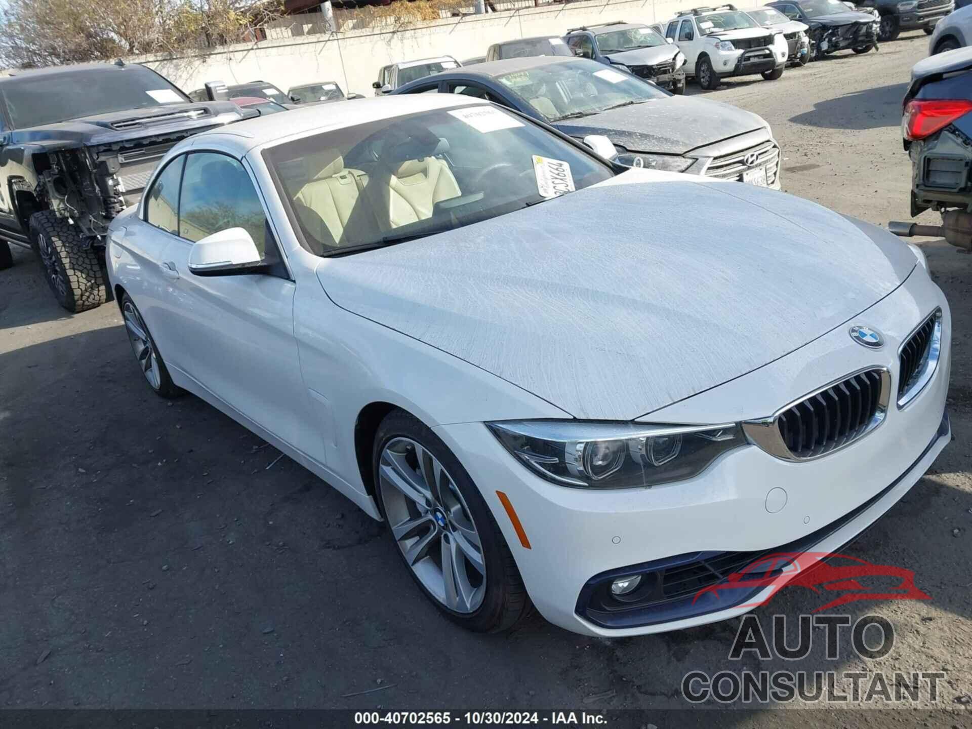 BMW 440I 2018 - WBA4Z5C58JEA32758