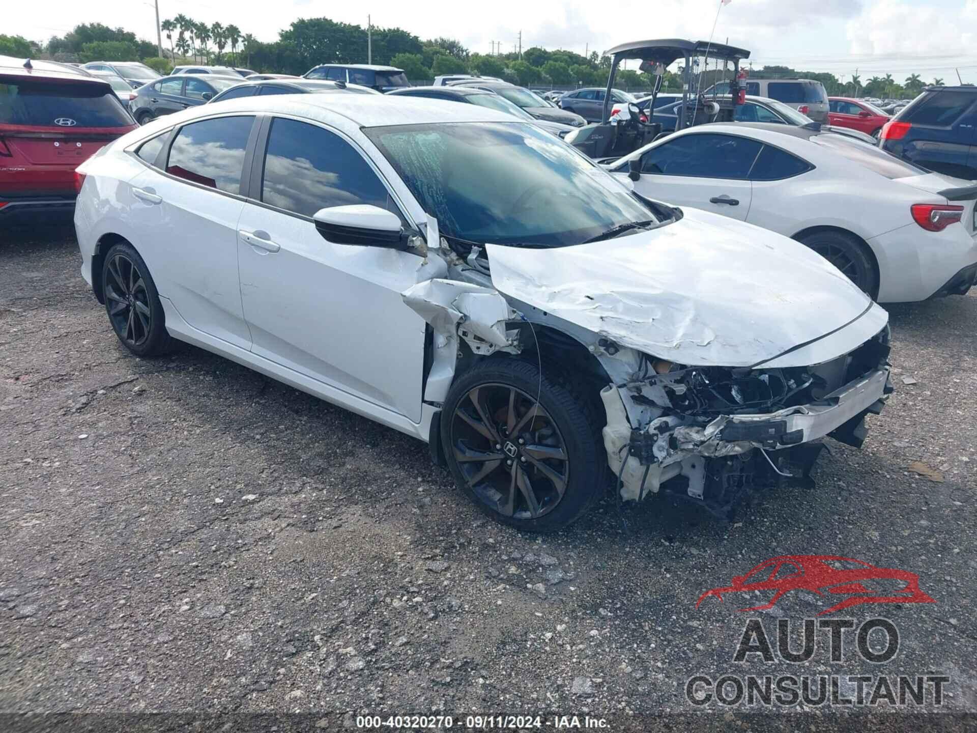 HONDA CIVIC 2020 - 2HGFC2F81LH572142