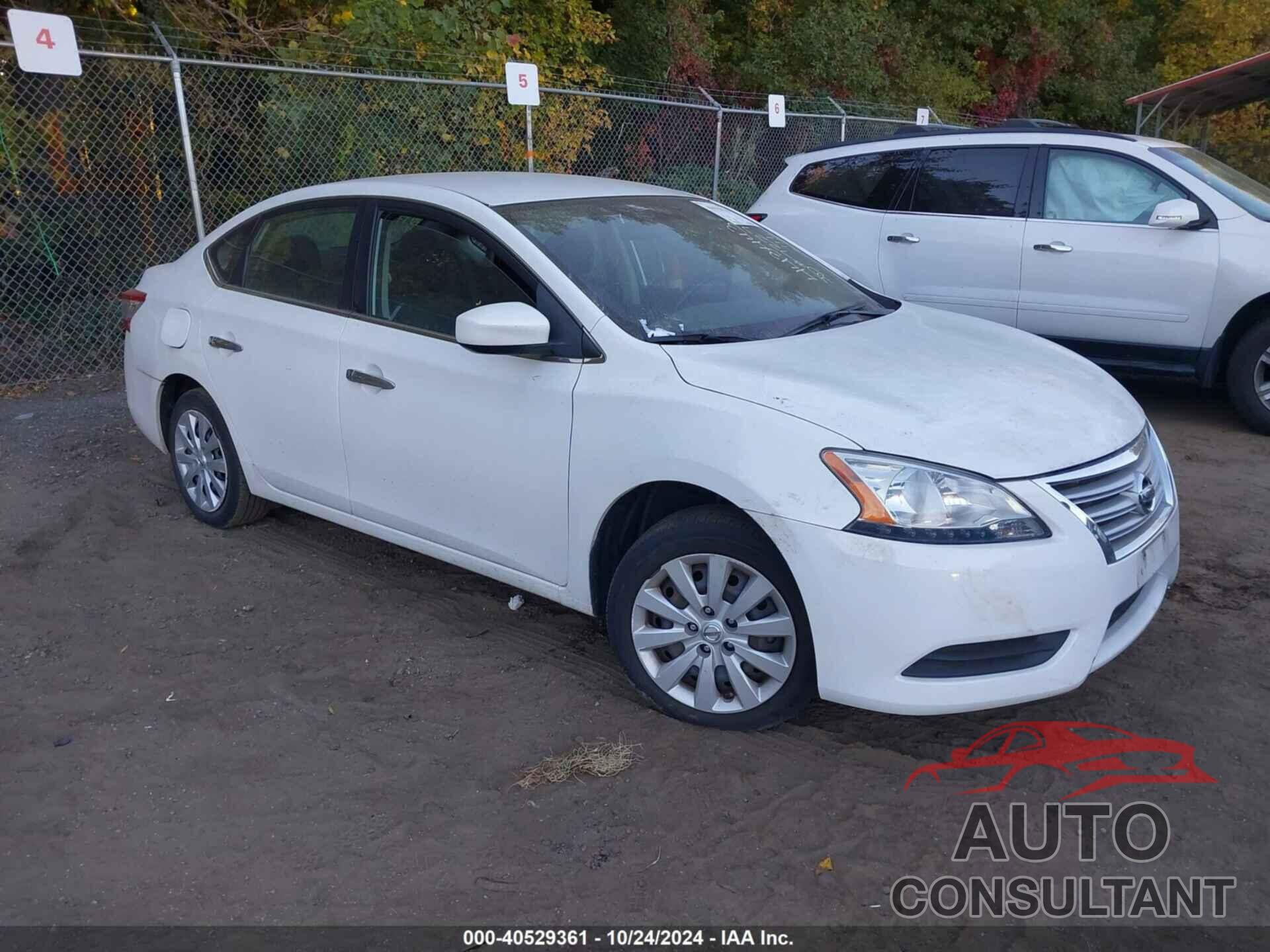 NISSAN SENTRA 2014 - 3N1AB7AP6EY267582