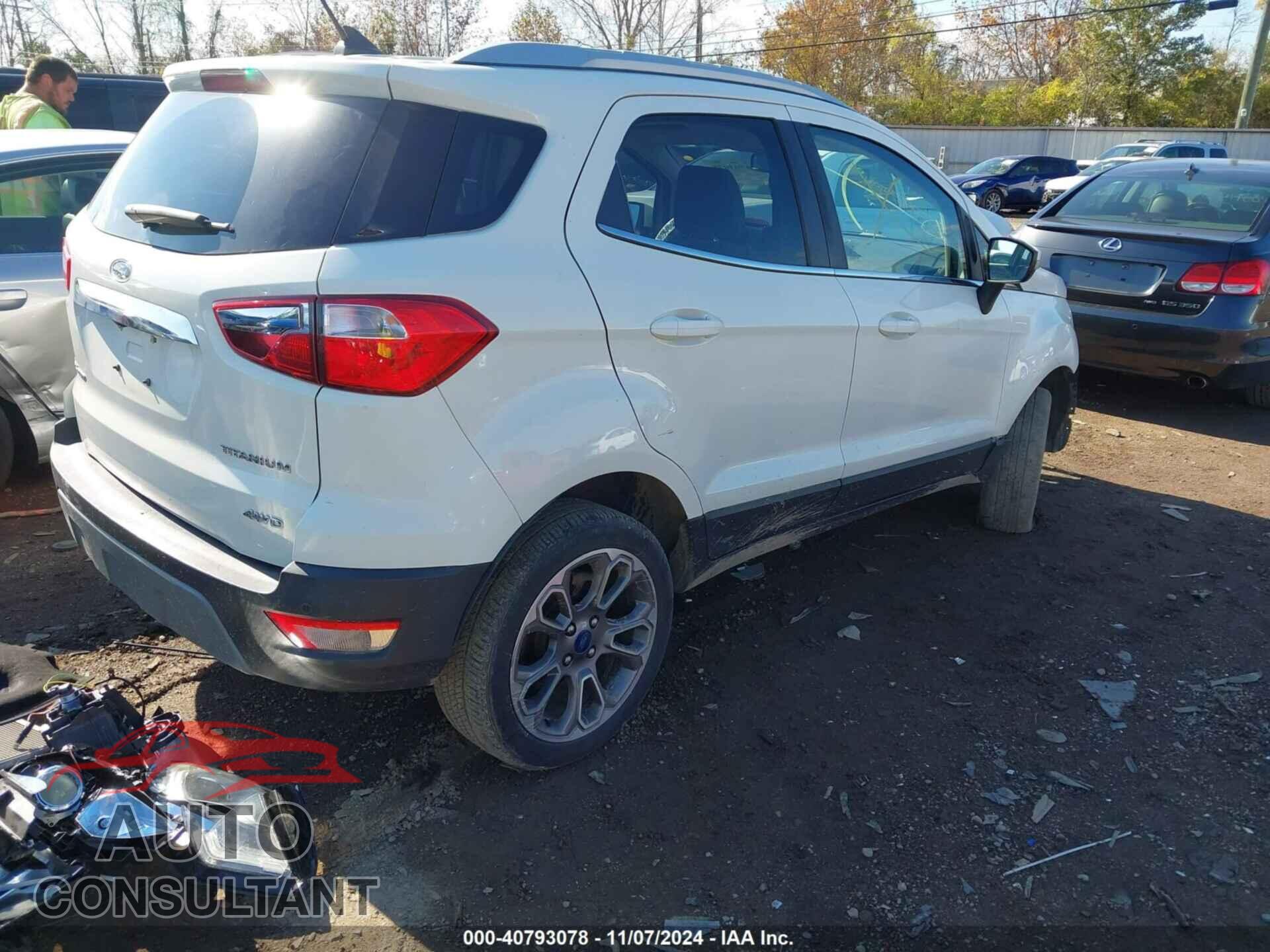 FORD ECOSPORT 2020 - MAJ6S3KL7LC338856