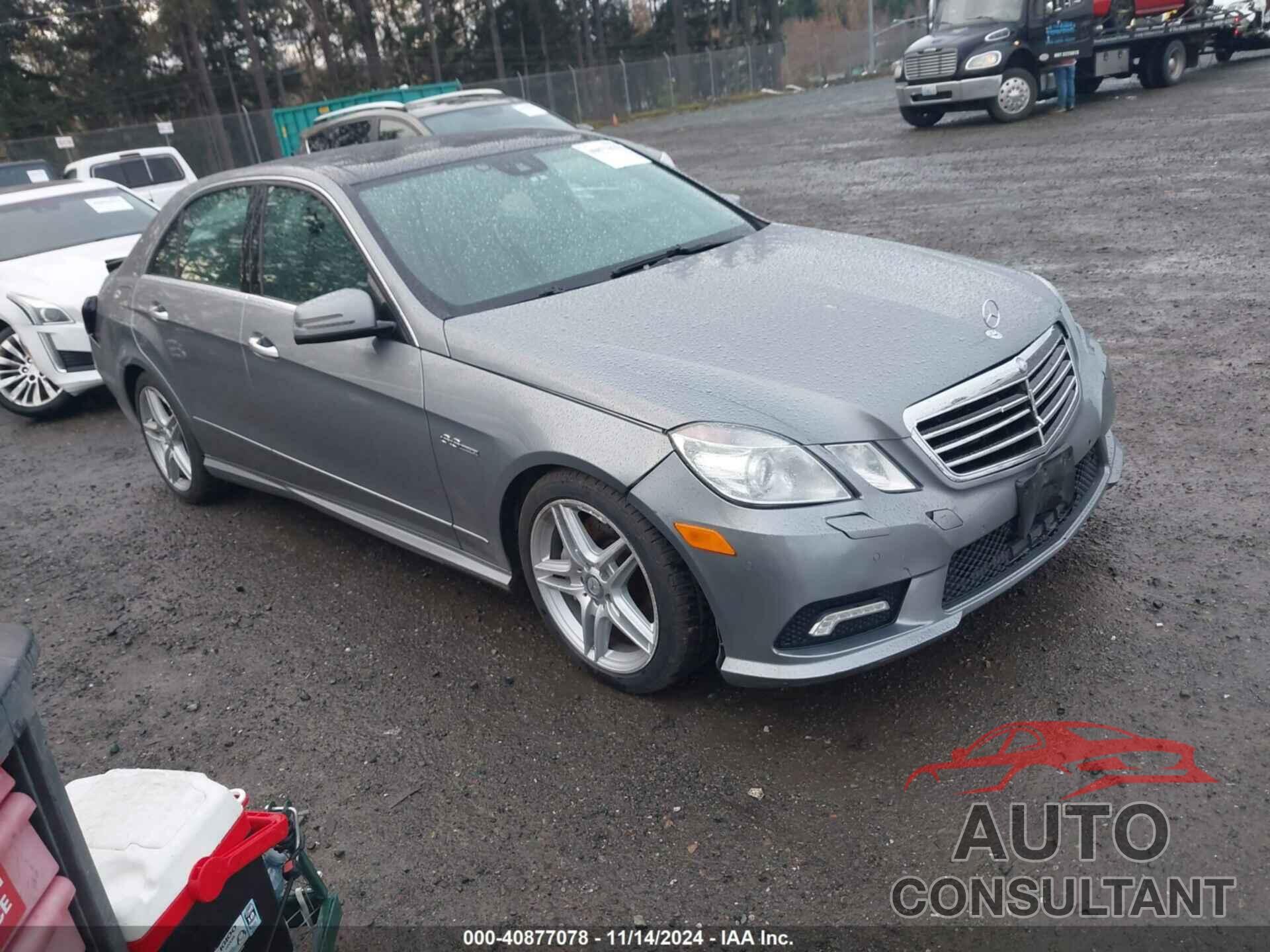 MERCEDES-BENZ E 550 2011 - WDDHF9AB2BA498792