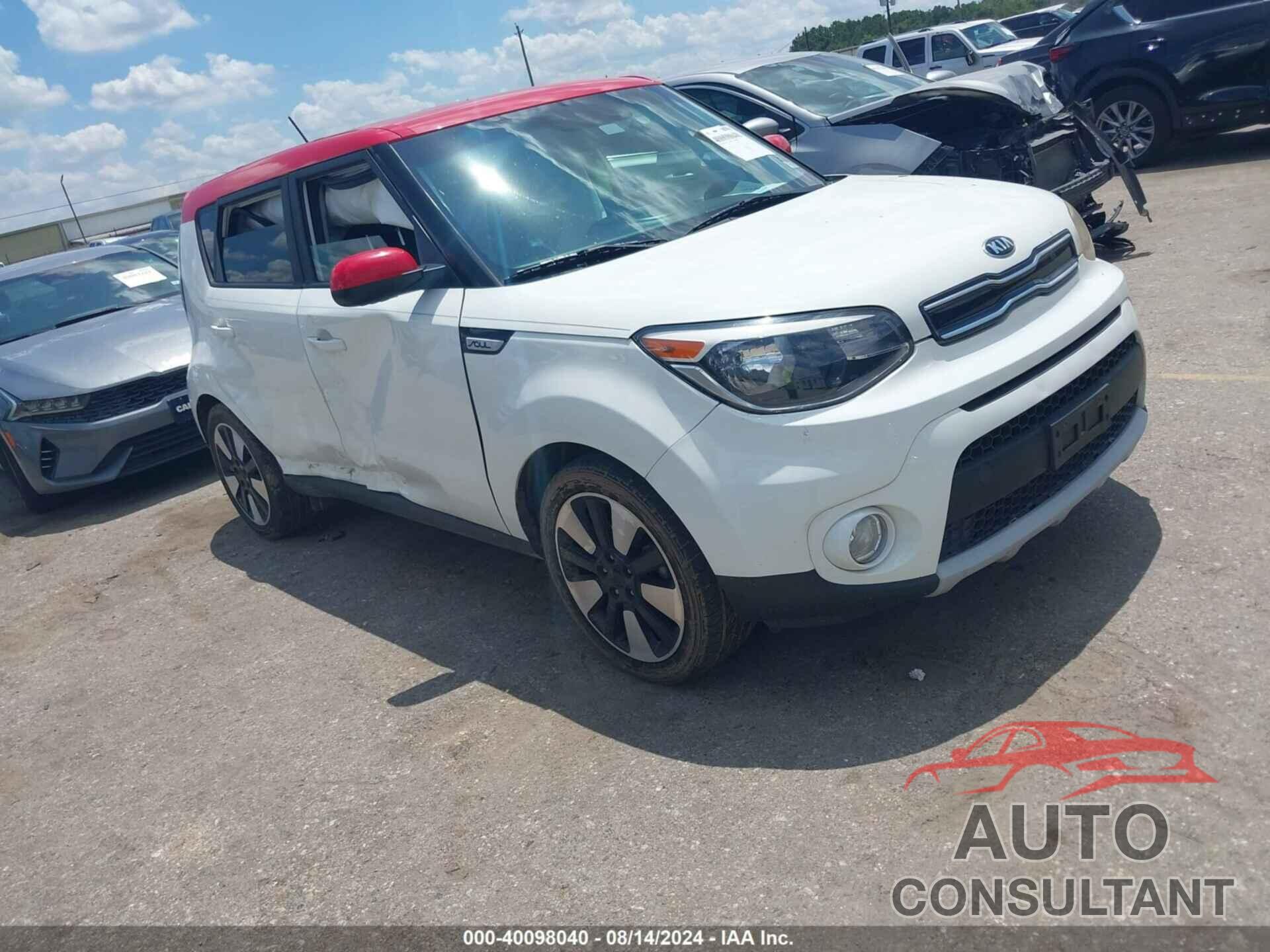 KIA SOUL 2019 - KNDJP3A54K7647524