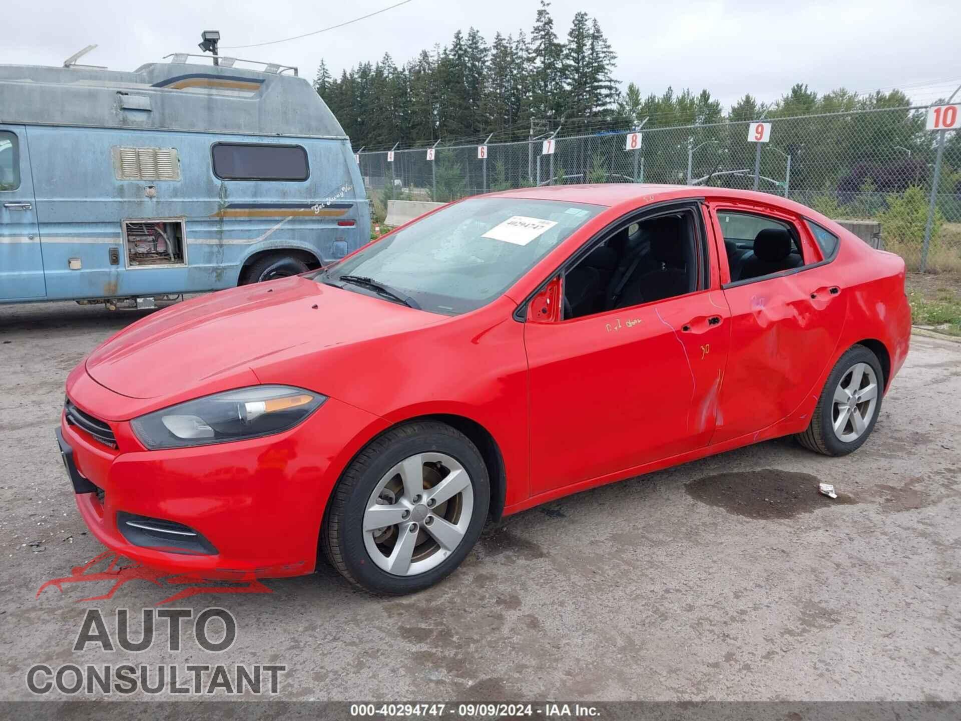 DODGE DART 2016 - 1C3CDFBBXGD767252
