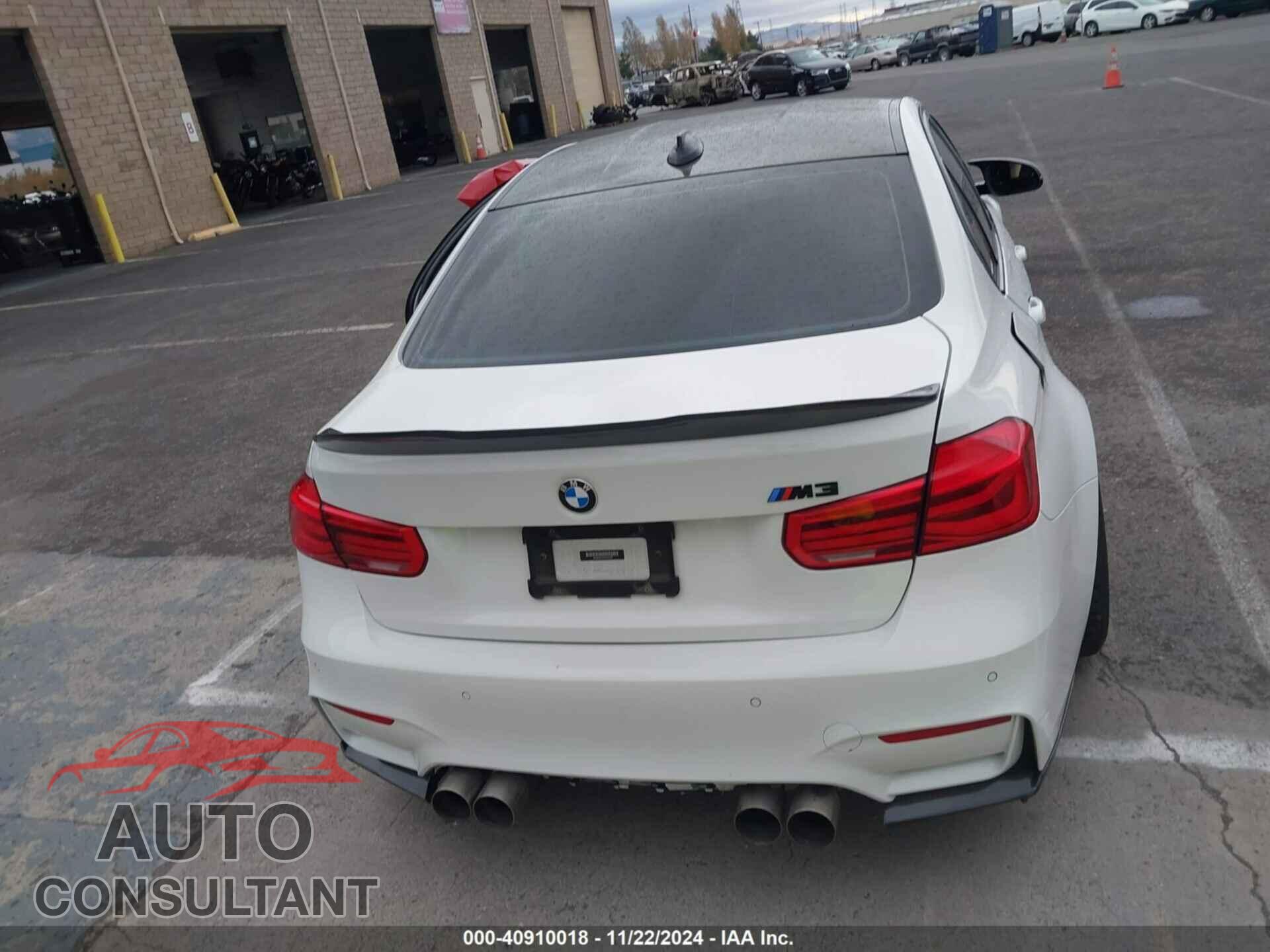 BMW M3 2017 - WBS8M9C55H5G42338