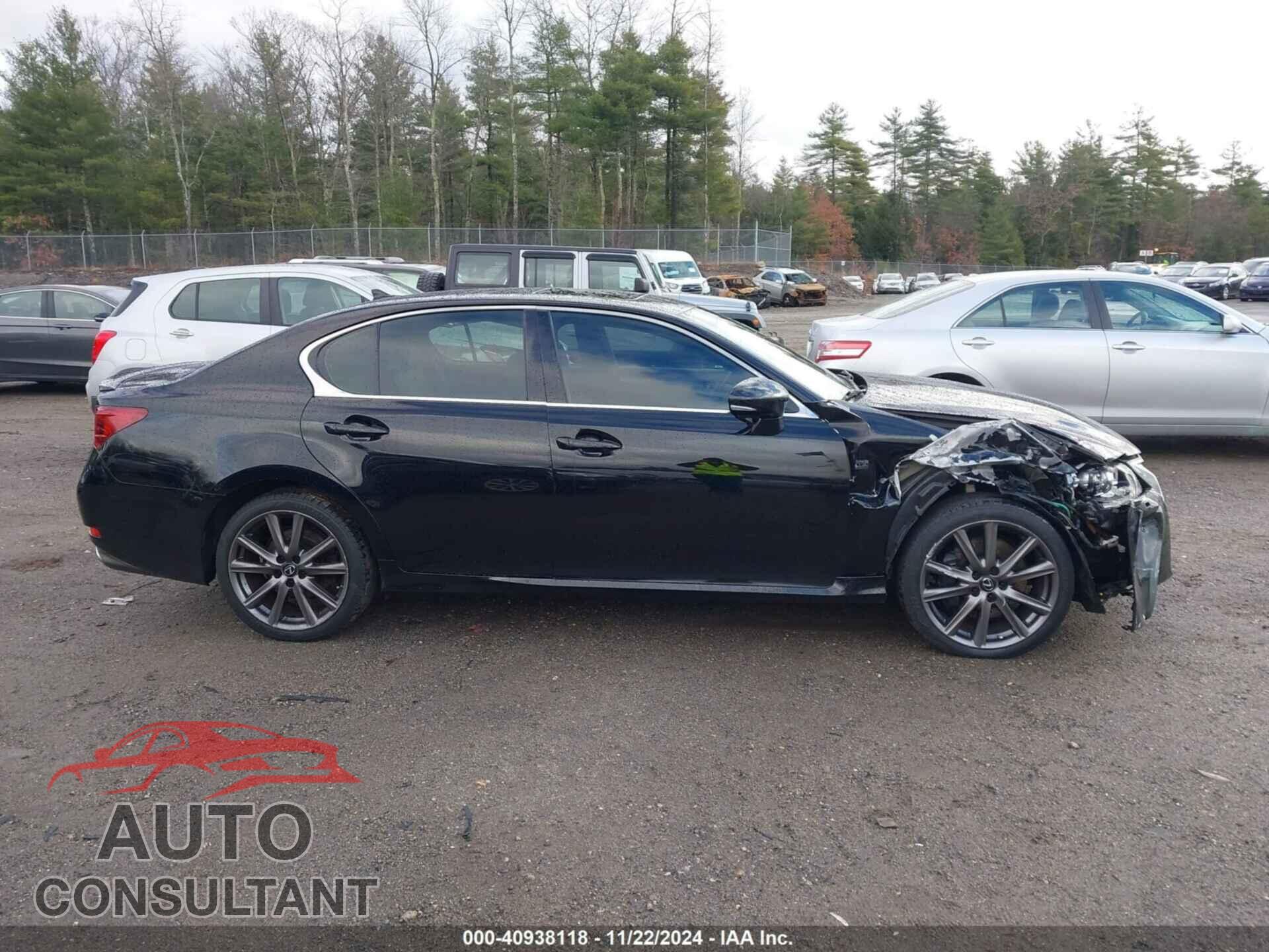 LEXUS GS 2013 - JTHCE1BL0D5007484