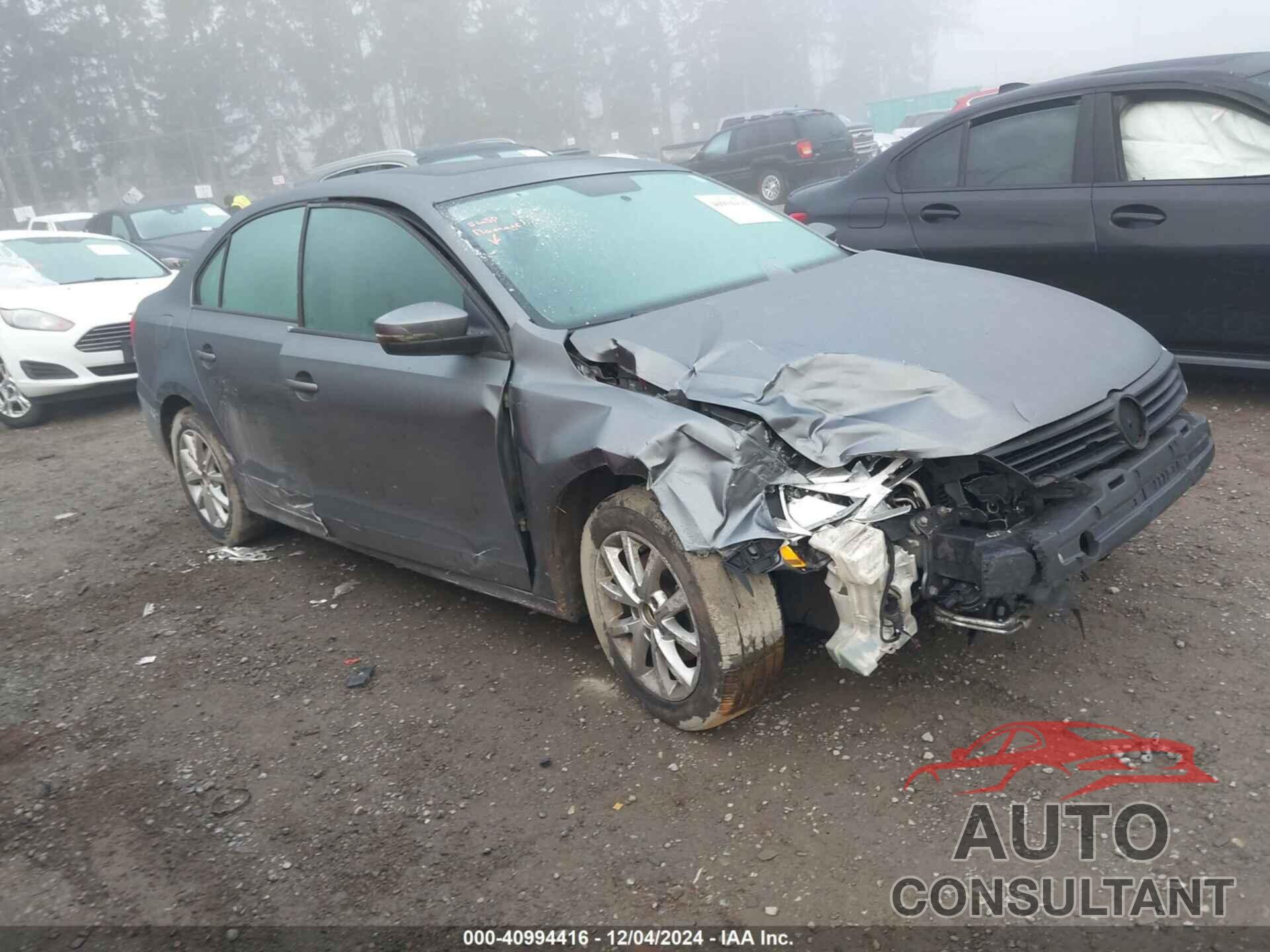 VOLKSWAGEN JETTA 2012 - 3VWDP7AJ0CM322245