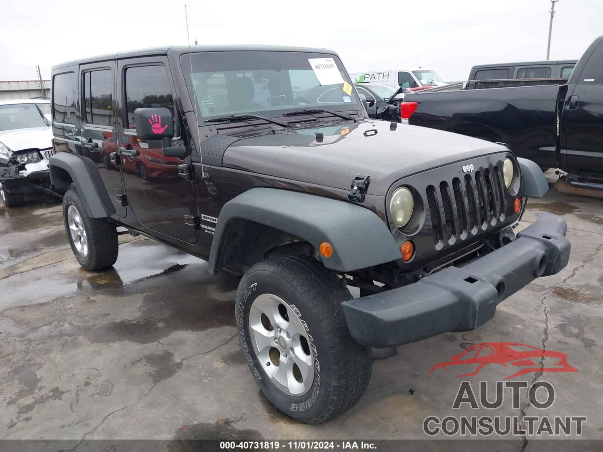 JEEP WRANGLER UNLIMITED 2013 - 1C4BJWDG4DL678092