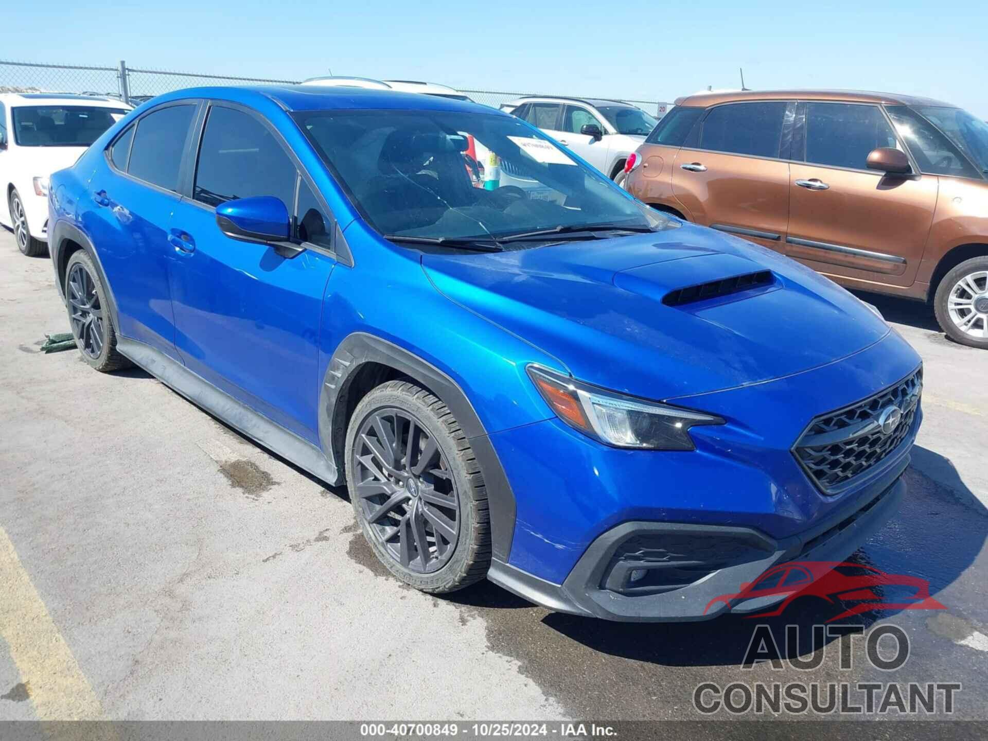 SUBARU WRX 2022 - JF1VBAF61N9007775