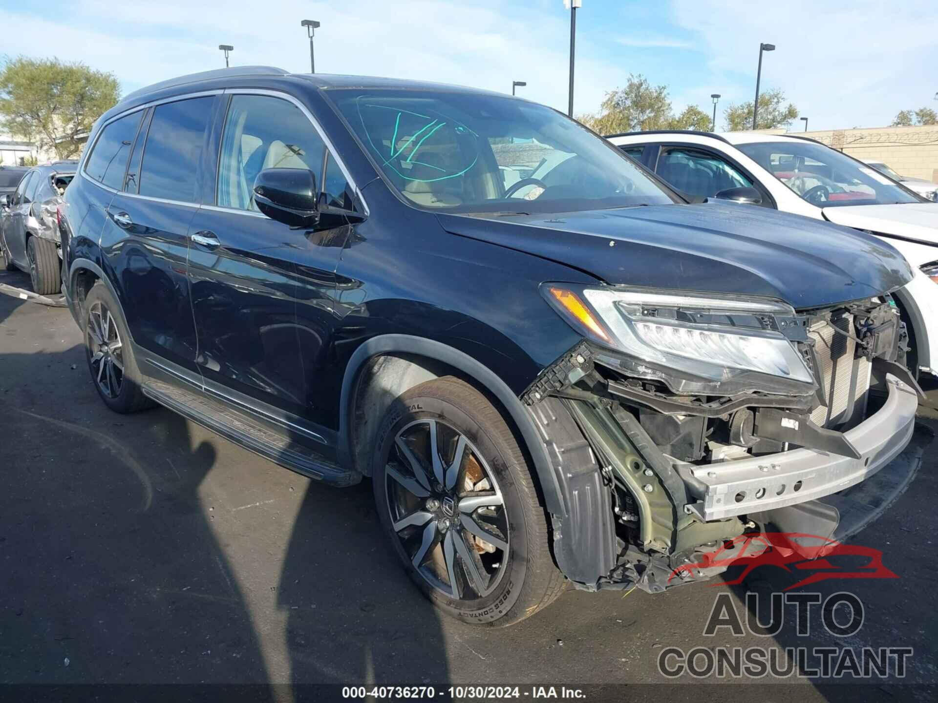 HONDA PILOT 2019 - 5FNYF5H94KB002582