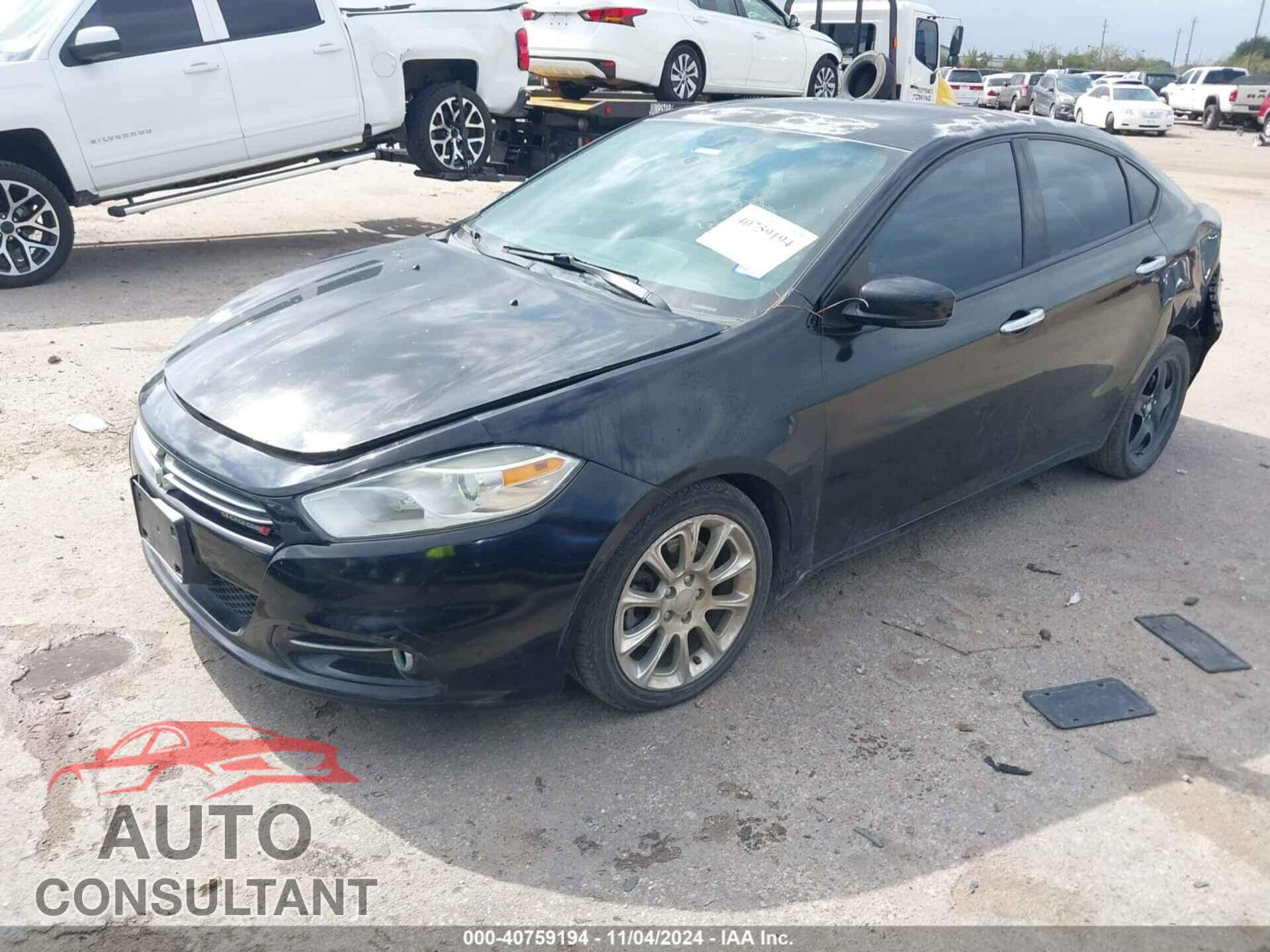 DODGE DART 2013 - 1C3CDFCA9DD105065