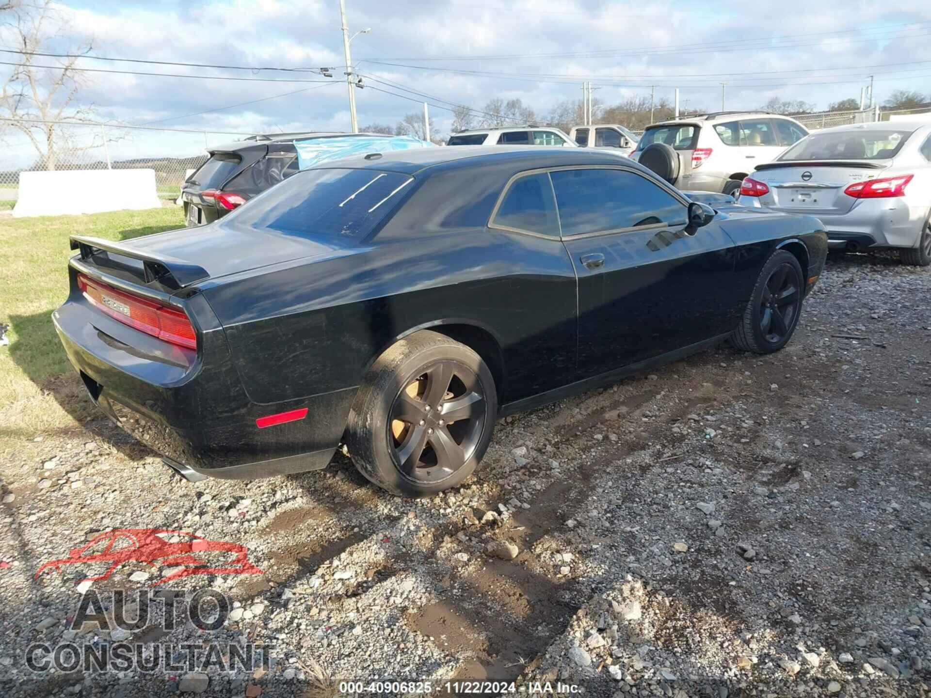 DODGE CHALLENGER 2012 - 2C3CDYBT4CH170373
