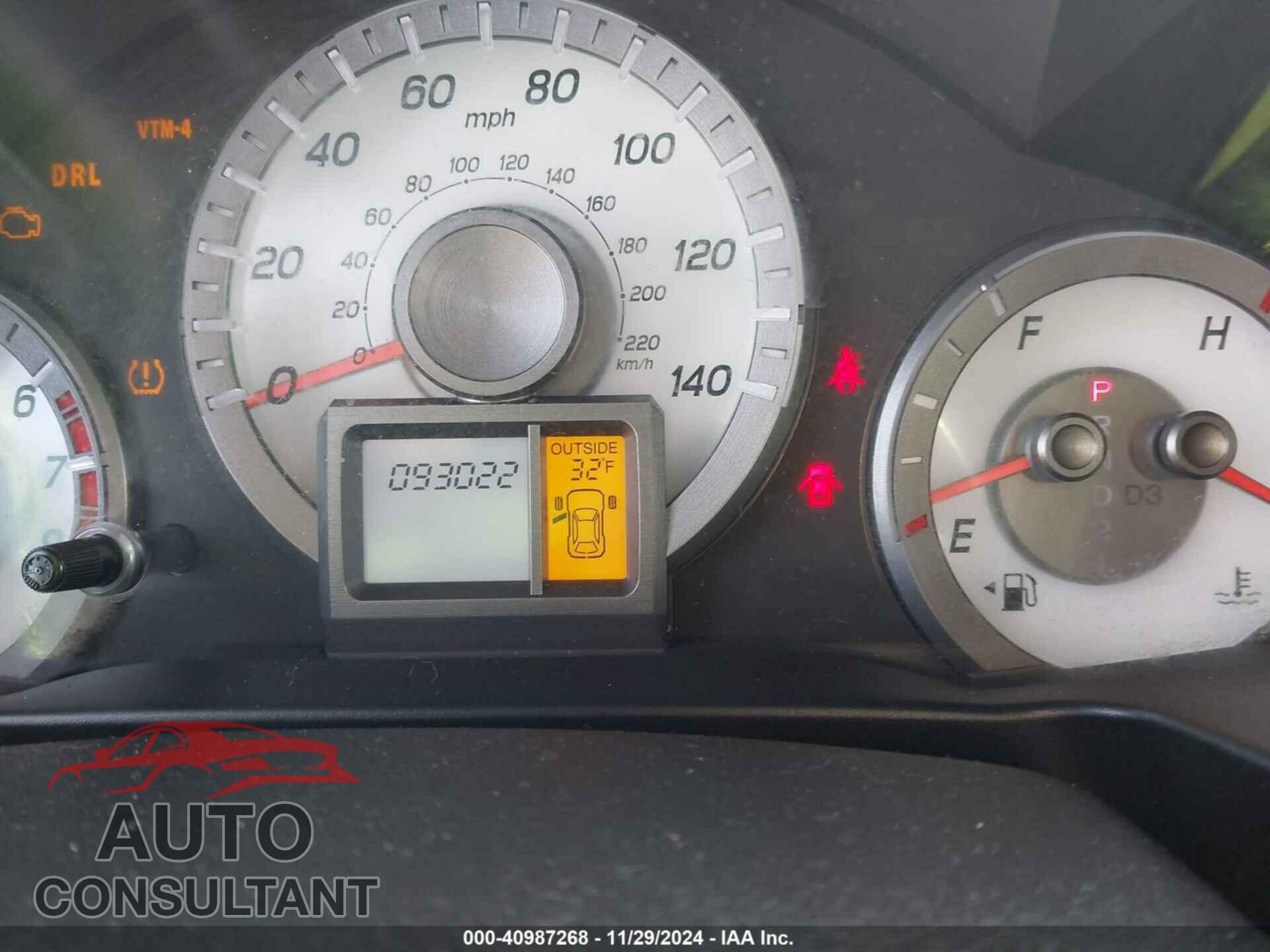 HONDA PILOT 2012 - 5FNYF4H52CB013539