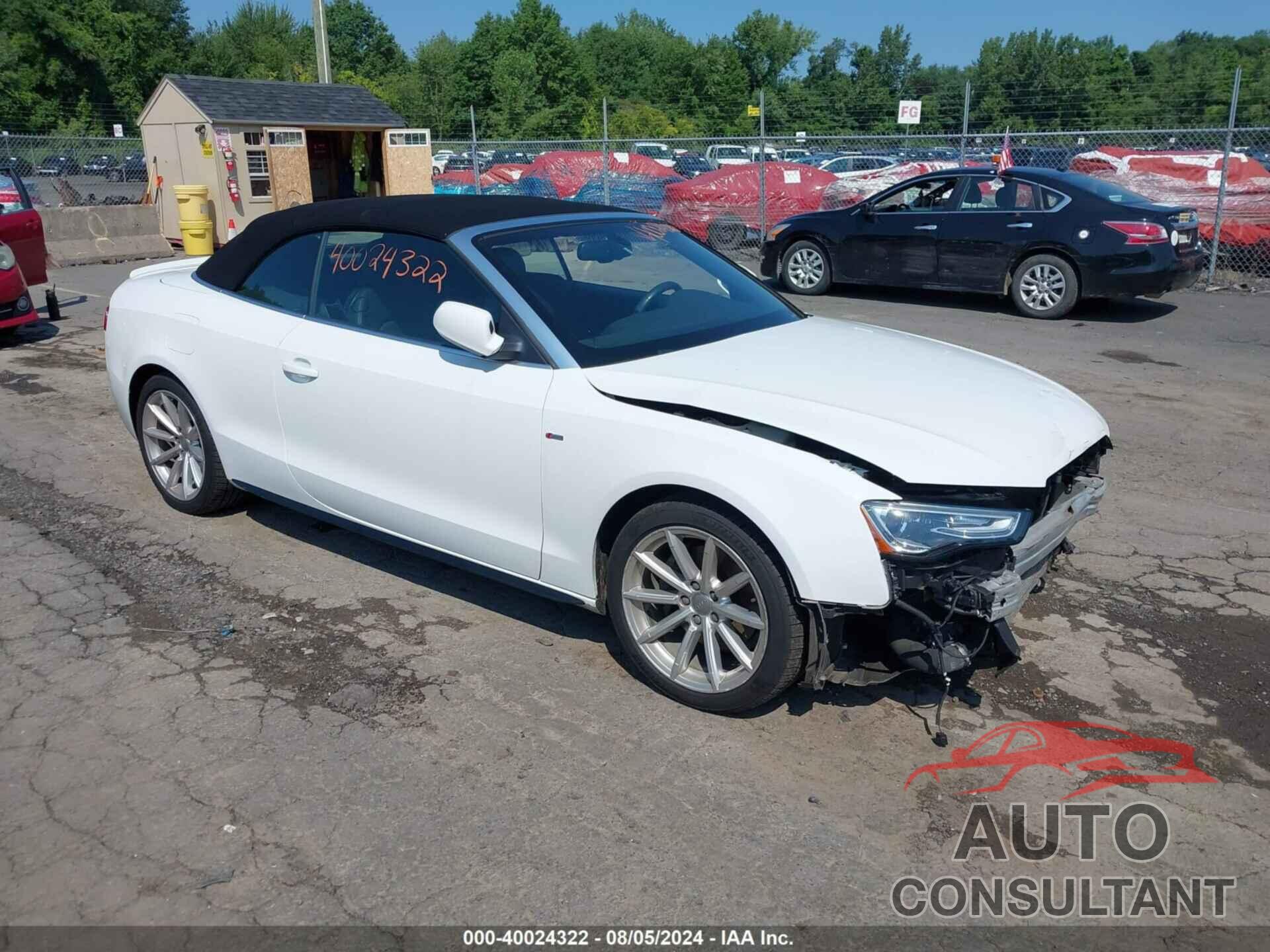 AUDI A5 2017 - WAUD2AFH0HN003569