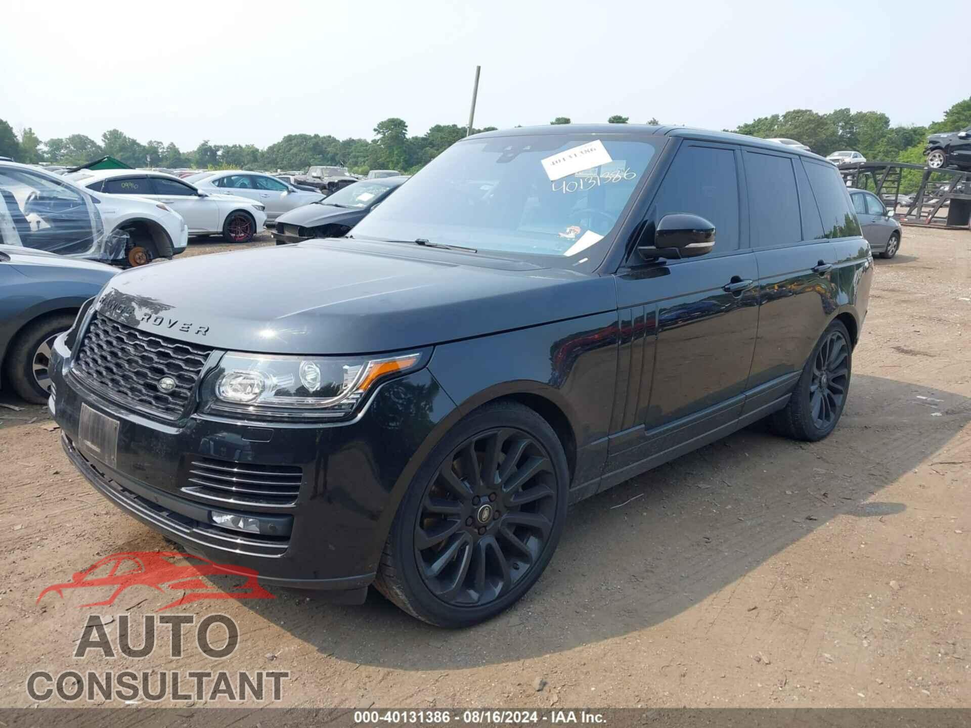 LAND ROVER RANGE ROVER 2017 - SALGS2FE6HA357186