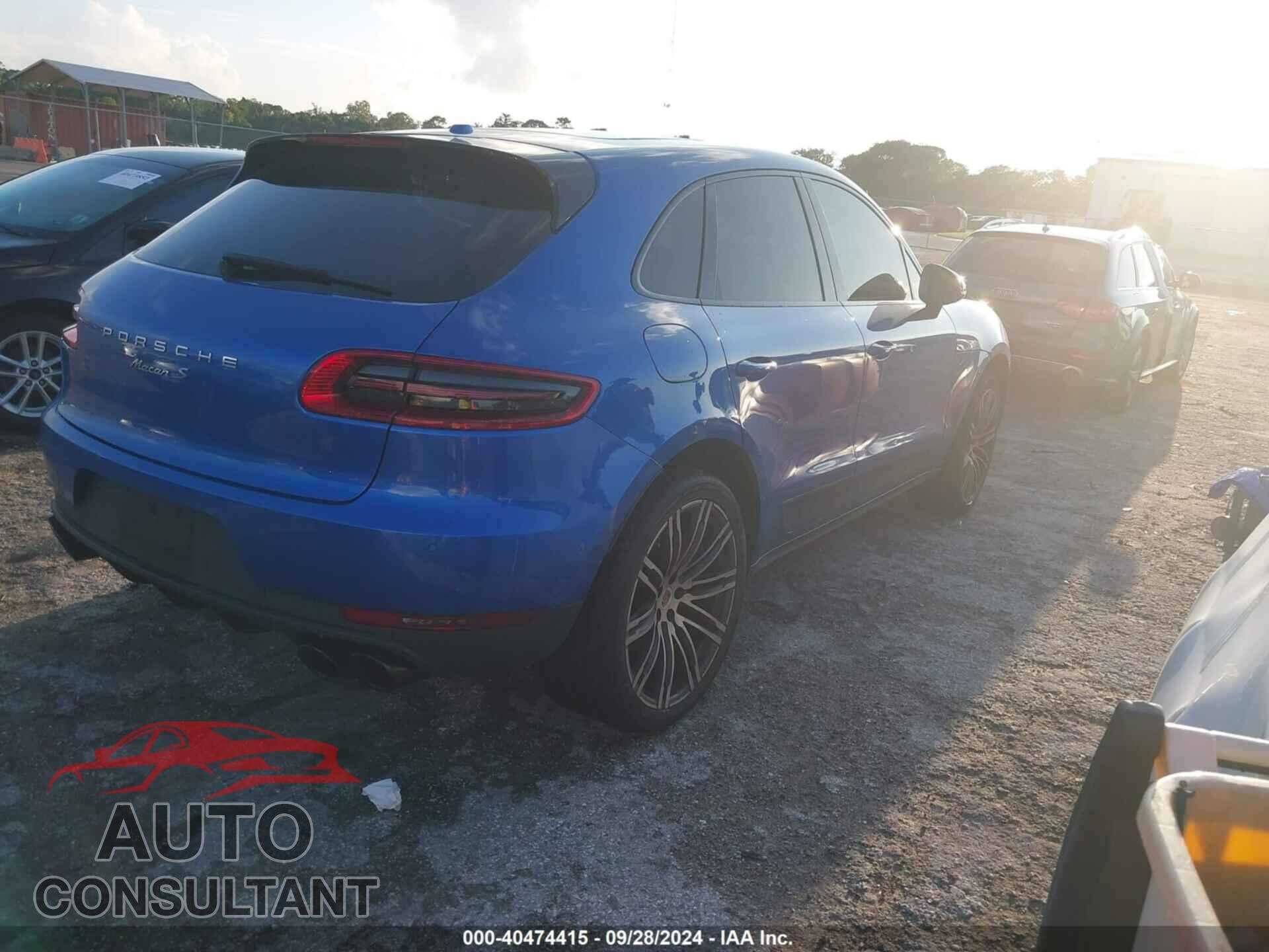 PORSCHE MACAN 2016 - WP1AB2A58GLB51986