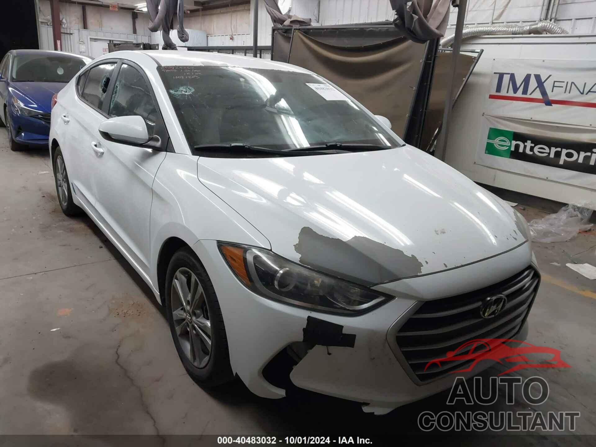 HYUNDAI ELANTRA 2017 - 5NPD84LF7HH031648