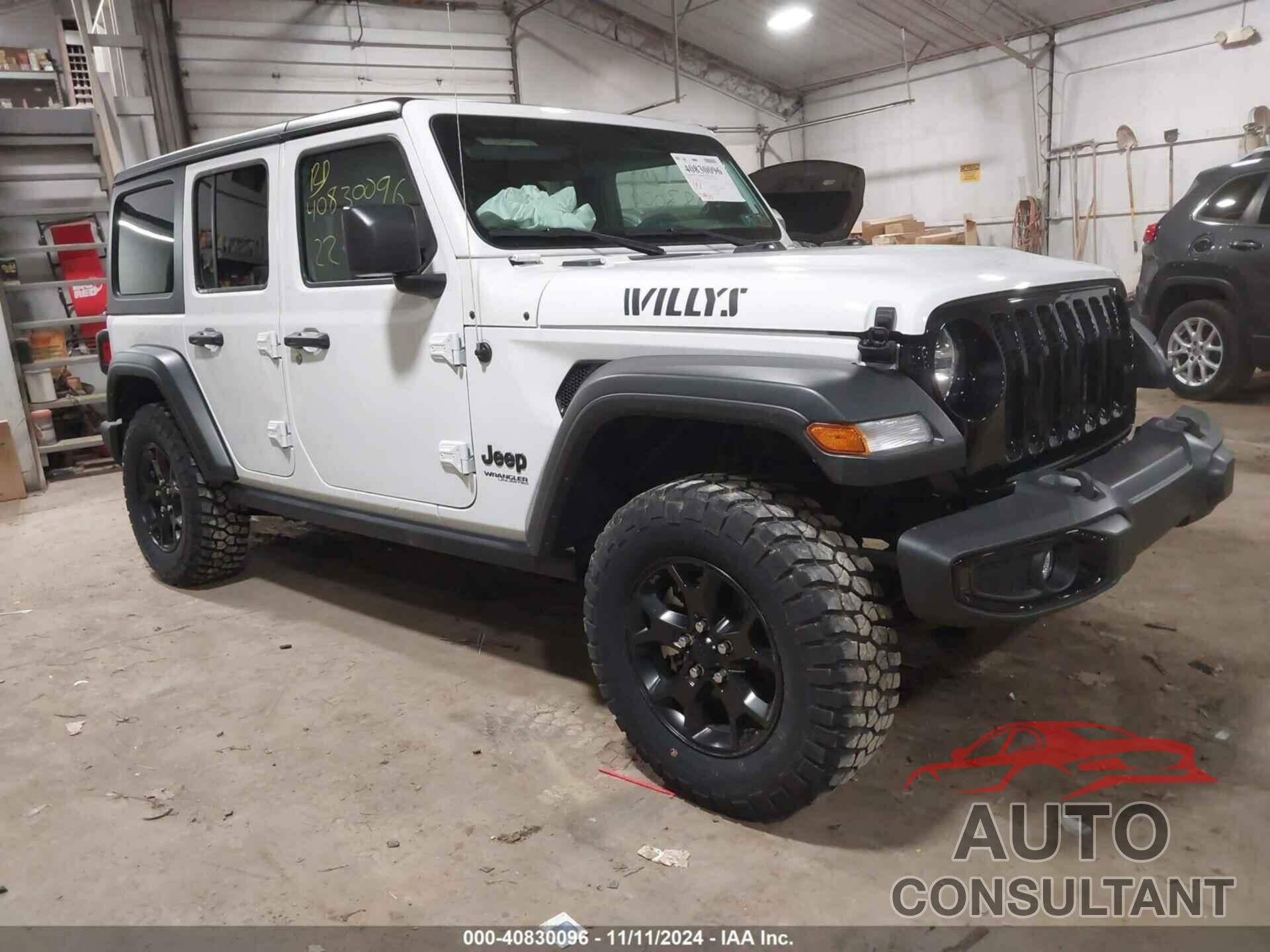 JEEP WRANGLER UNLIMITED 2022 - 1C4HJXDG1NW141499