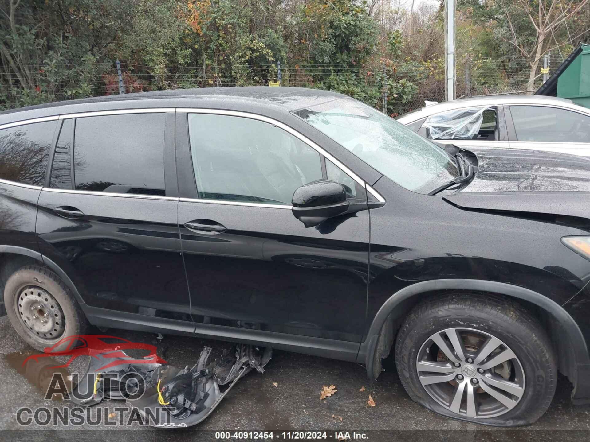 HONDA PILOT 2017 - 5FNYF5H61HB034954