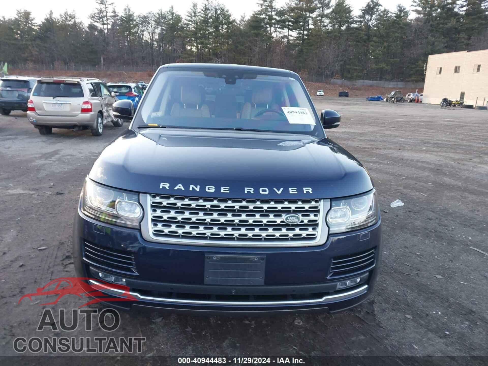 LAND ROVER RANGE ROVER 2017 - SALGS2FK2HA367607