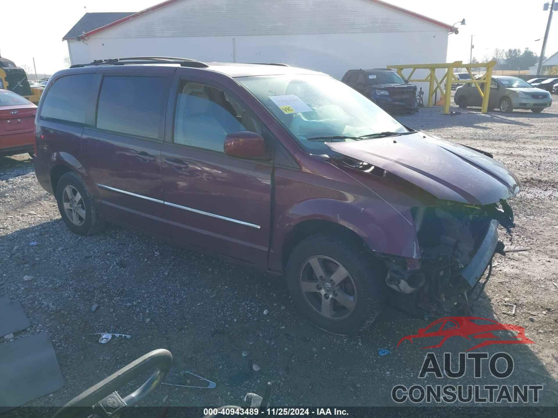 DODGE GRAND CARAVAN 2009 - 2D8HN54189R512873