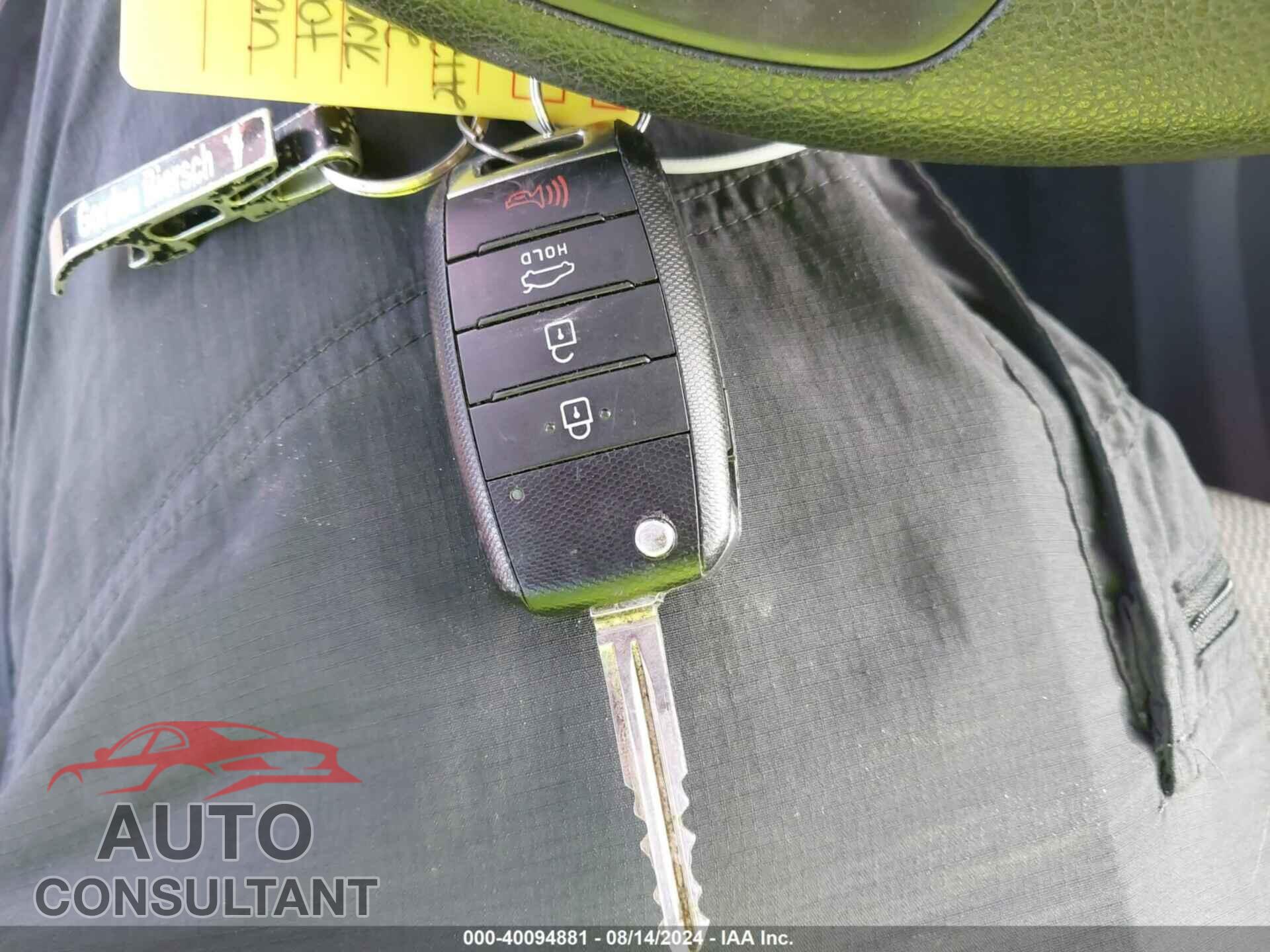 KIA FORTE 2017 - 3KPFK4A75HE138076