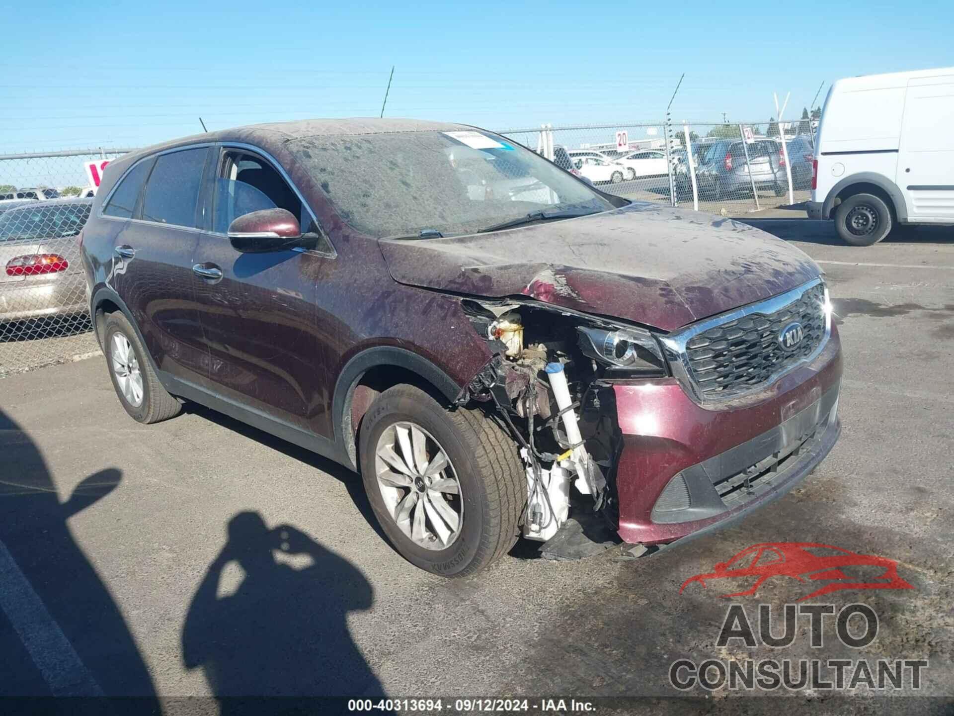 KIA SORENTO 2019 - 5XYPG4A36KG541125