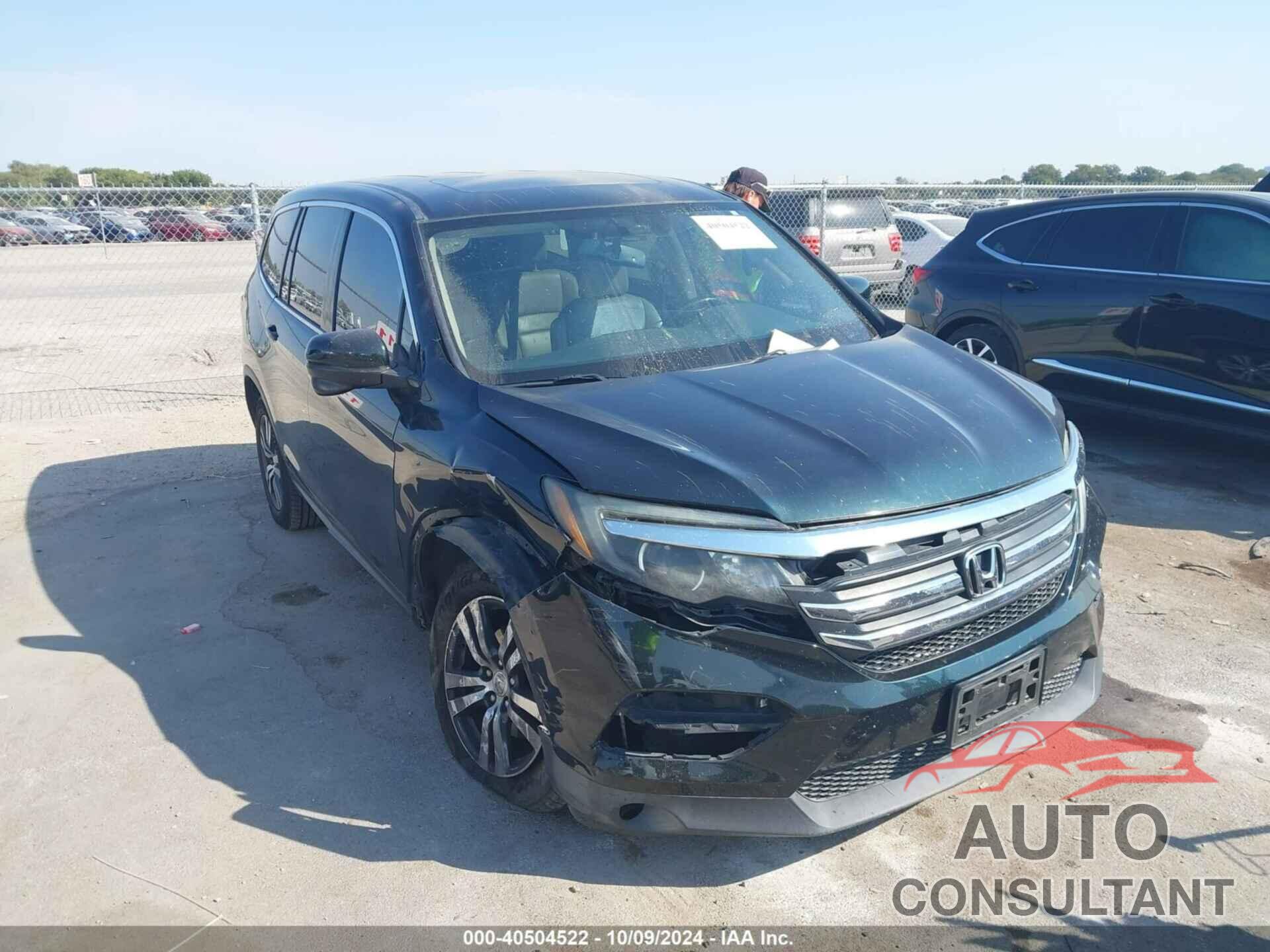 HONDA PILOT 2016 - 5FNYF5H5XGB008634