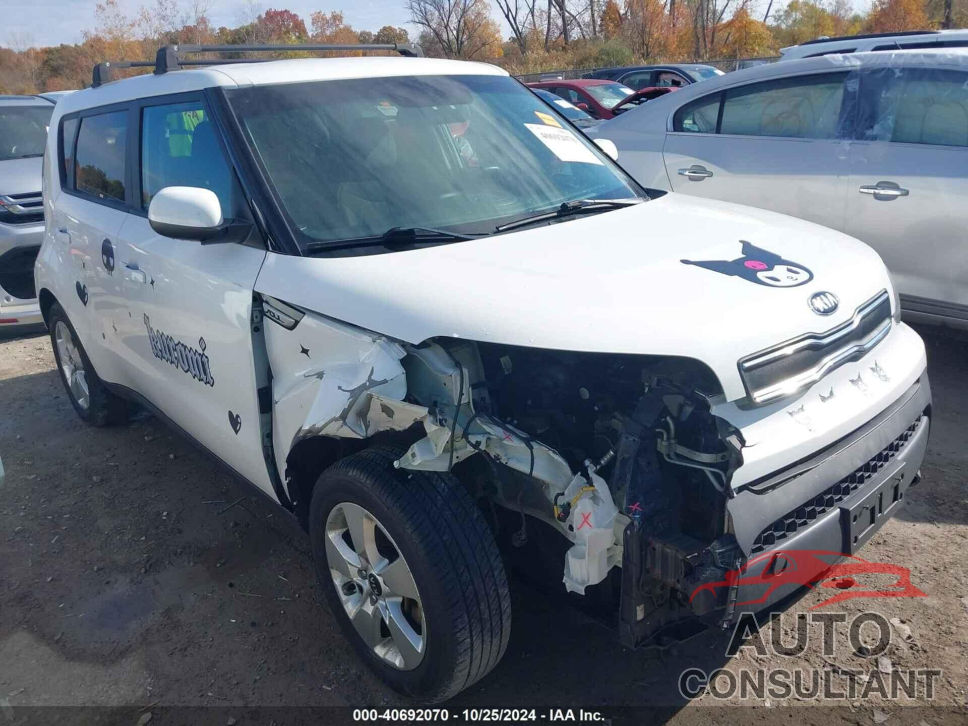 KIA SOUL 2019 - KNDJN2A28K7686302