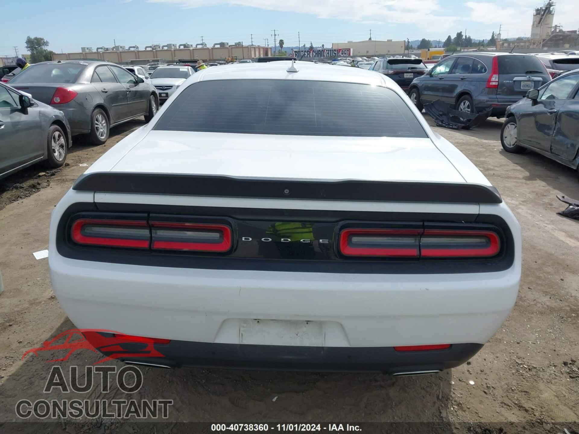 DODGE CHALLENGER 2016 - 2C3CDZAG8GH323336