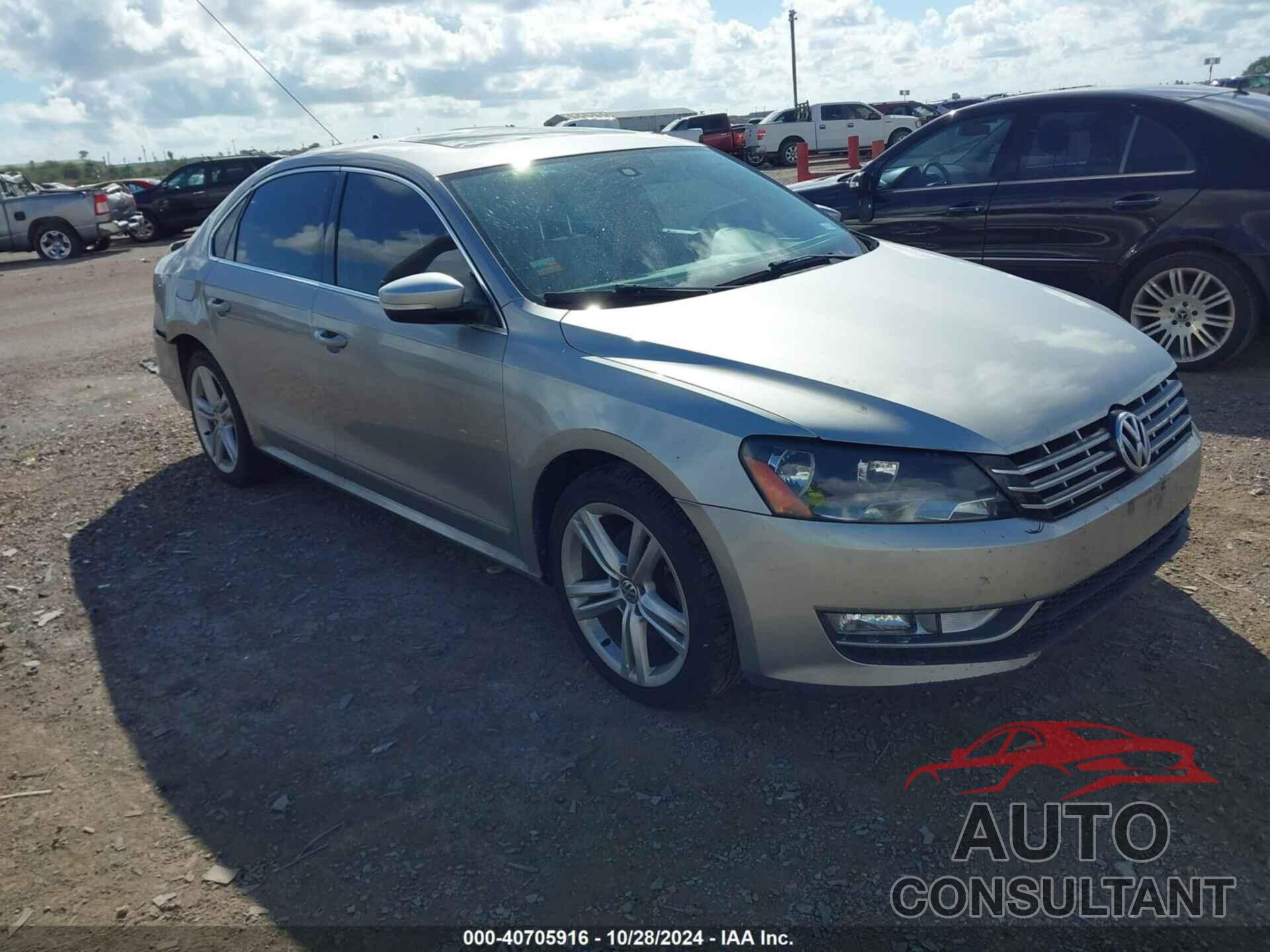 VOLKSWAGEN PASSAT 2014 - 1VWBN7A36EC101123