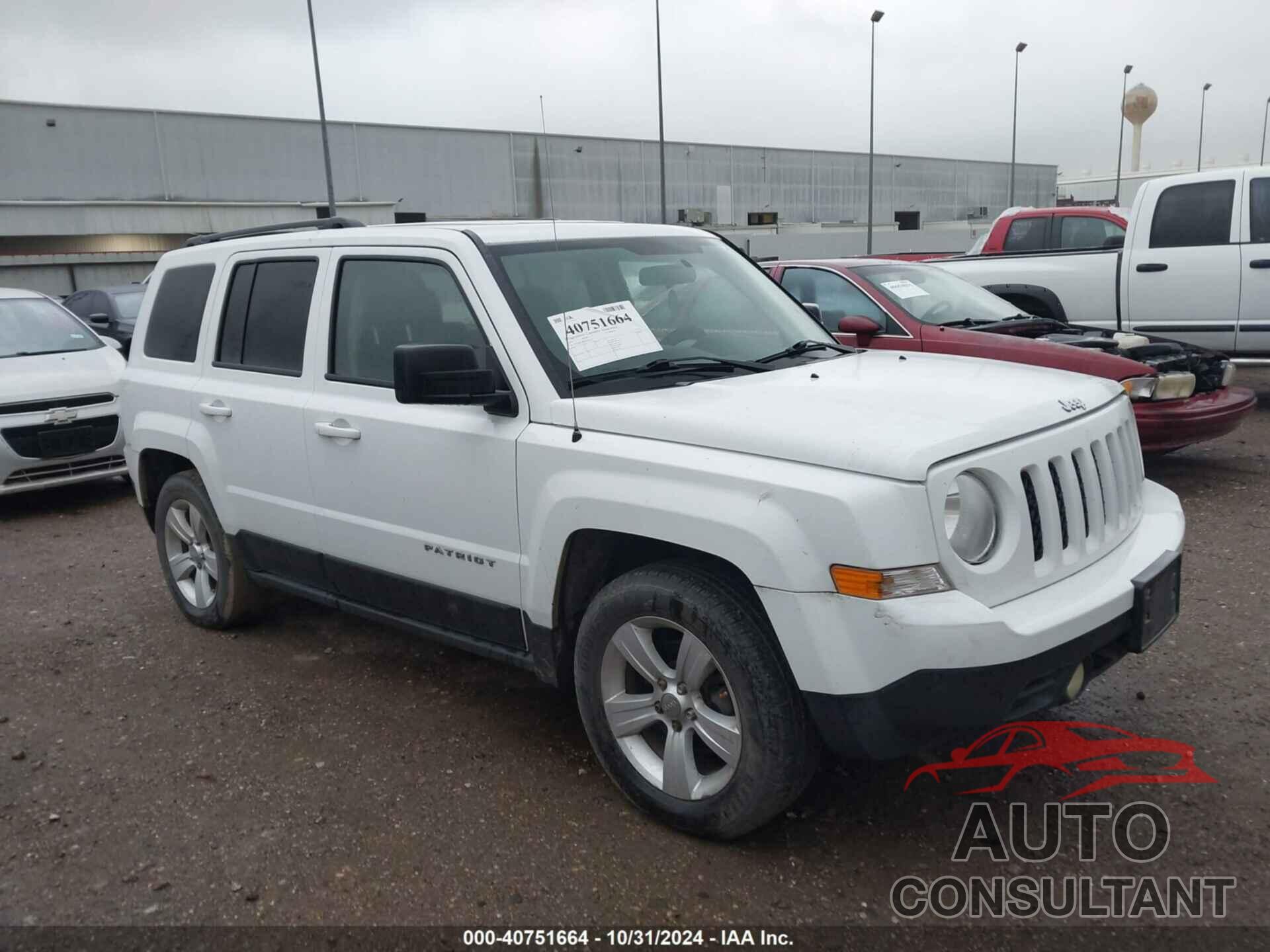 JEEP PATRIOT 2015 - 1C4NJPFA8FD250535