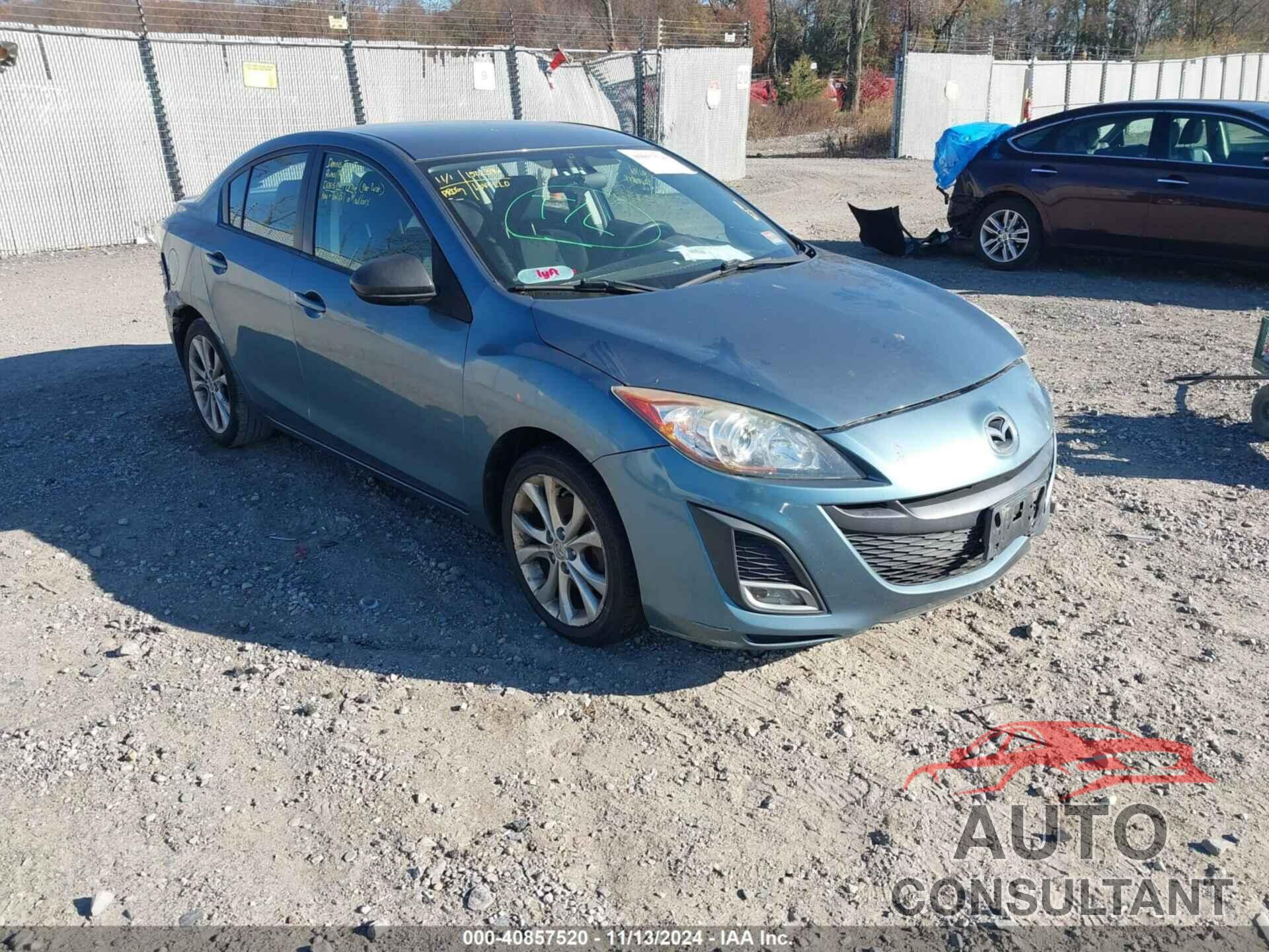 MAZDA MAZDA3 2010 - JM1BL1S59A1235376