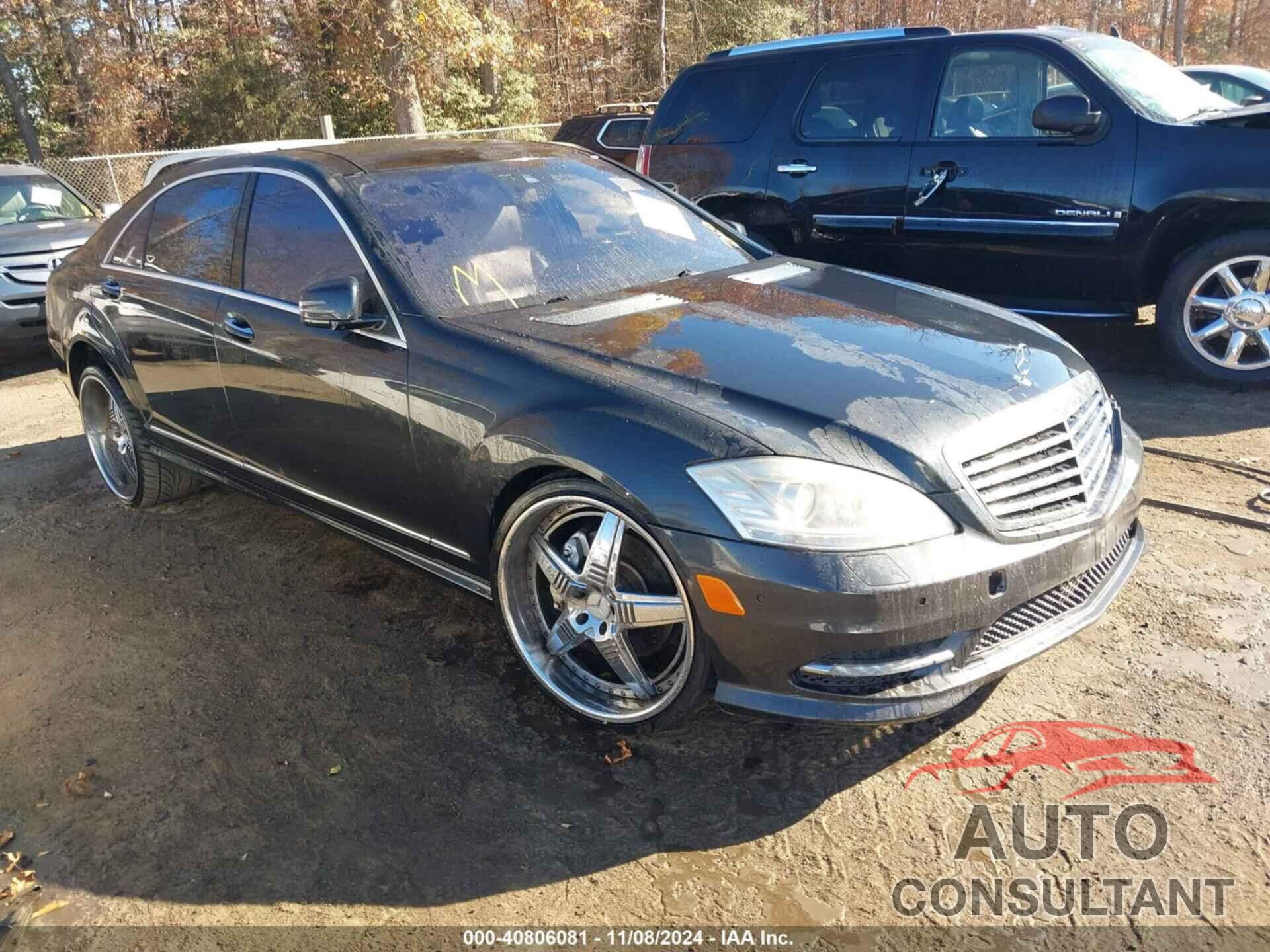 MERCEDES-BENZ S 550 2013 - WDDNG7DB3DA493135