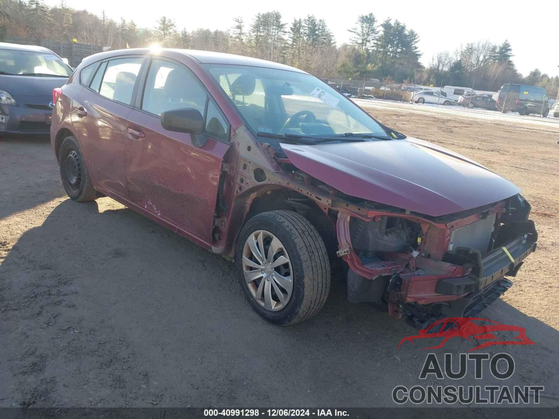SUBARU IMPREZA 2018 - 4S3GTAA66J3708302