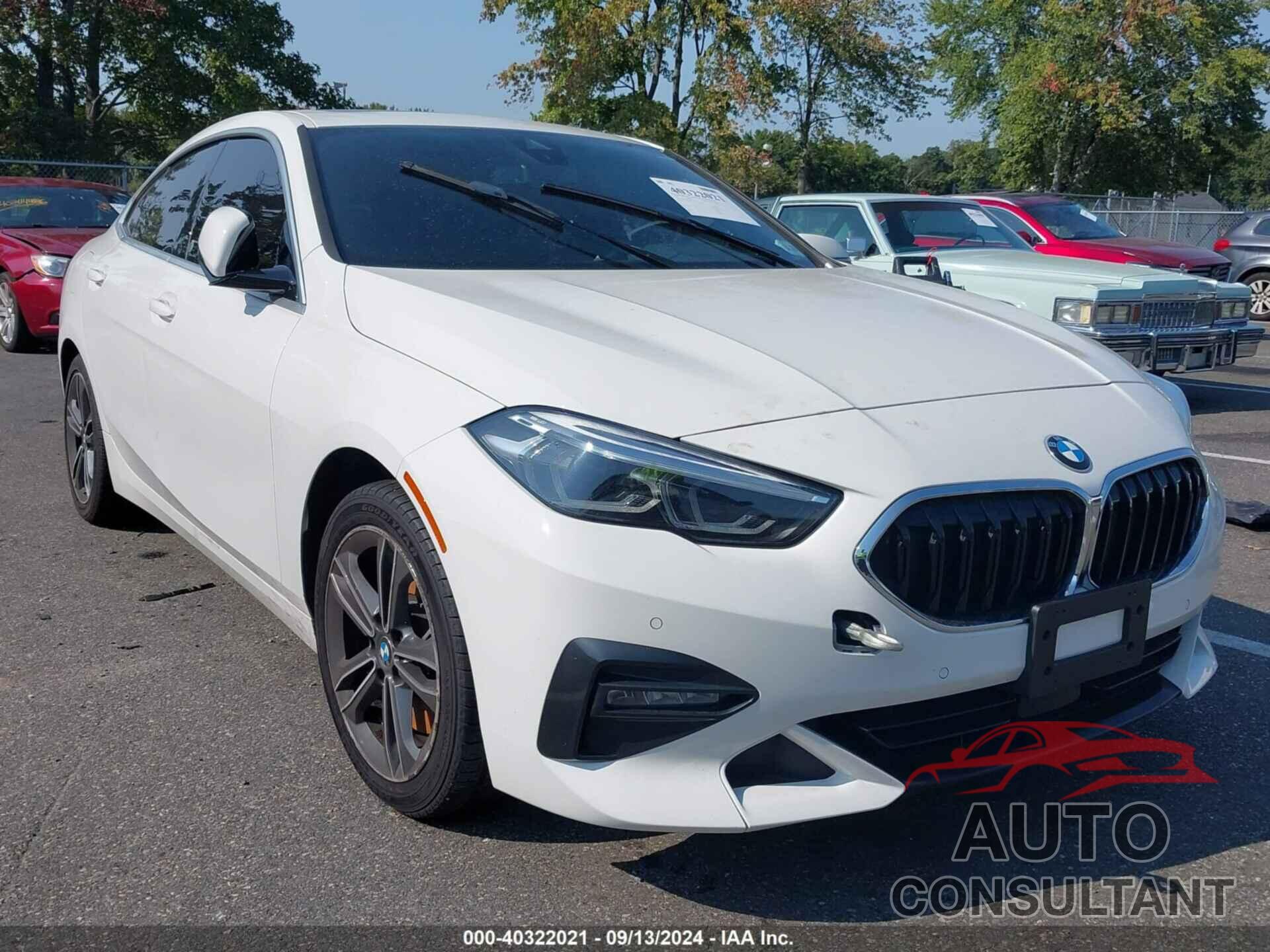 BMW 228I GRAN COUPE 2021 - WBA73AK08M7H65303