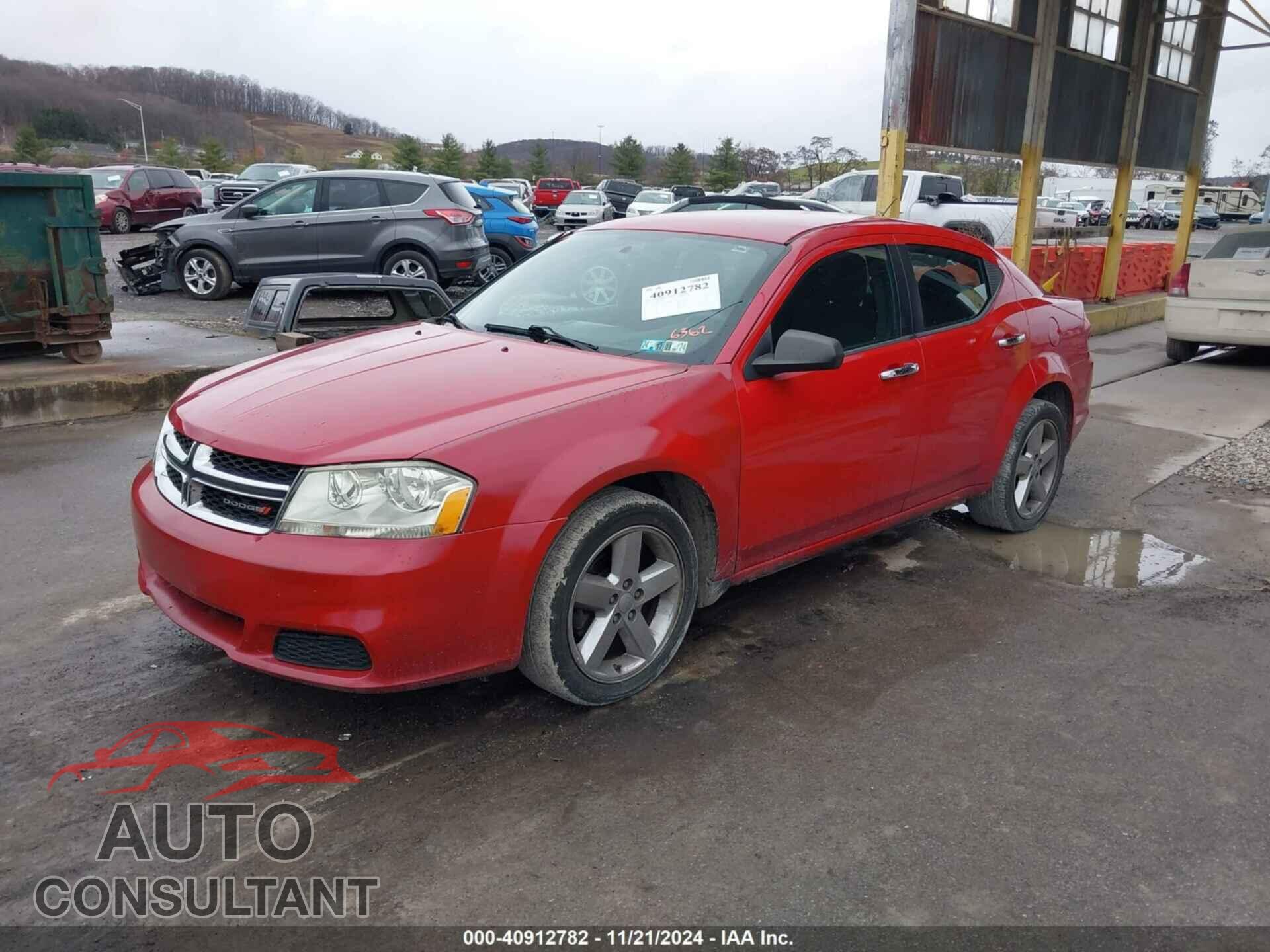 DODGE AVENGER 2013 - 1C3CDZAB1DN536362
