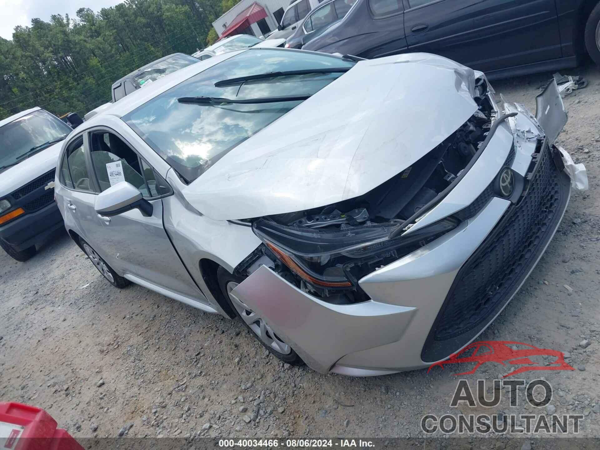 TOYOTA COROLLA 2020 - JTDEPRAE3LJ094941