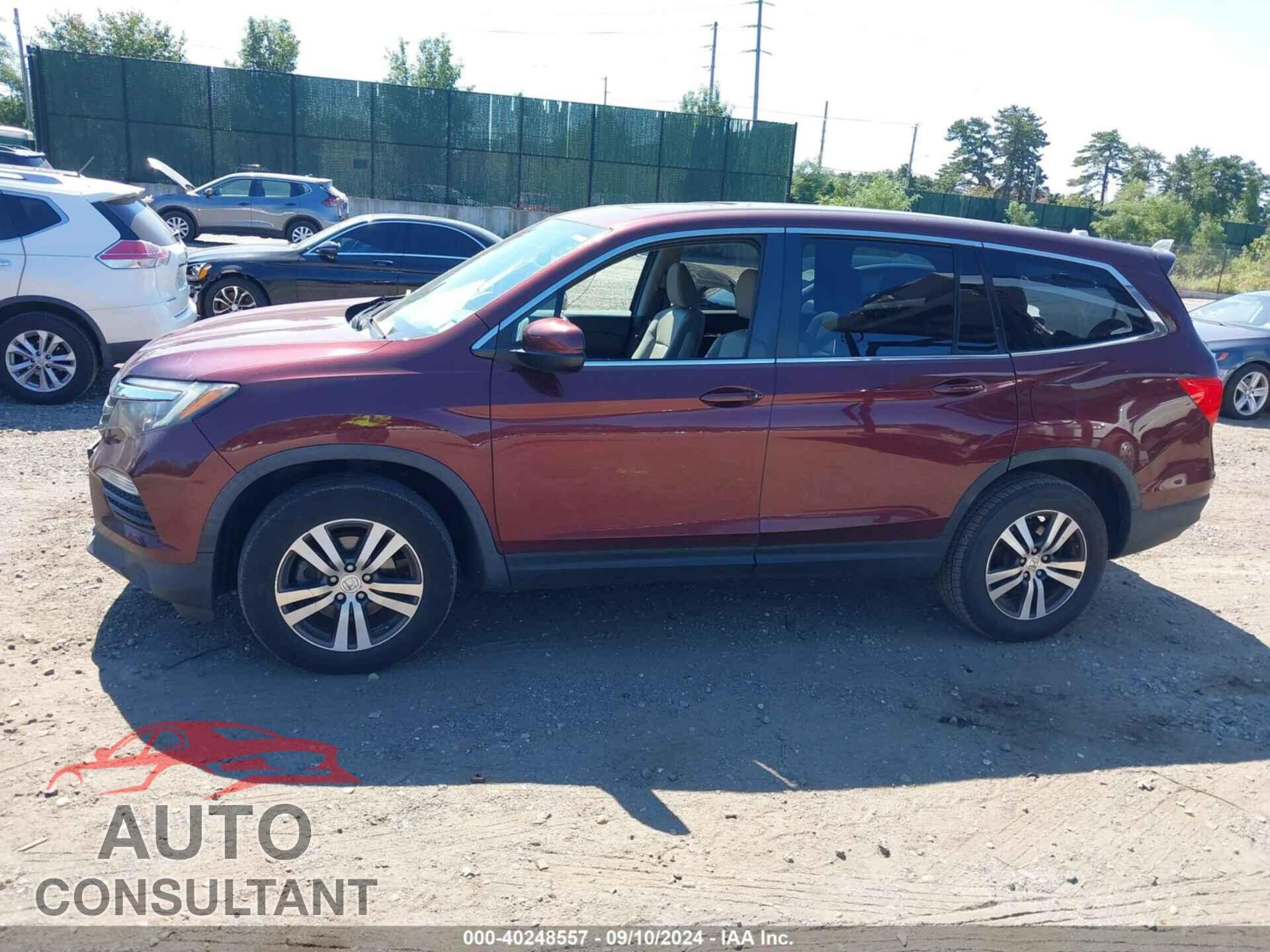 HONDA PILOT 2018 - 5FNYF6H76JB049938