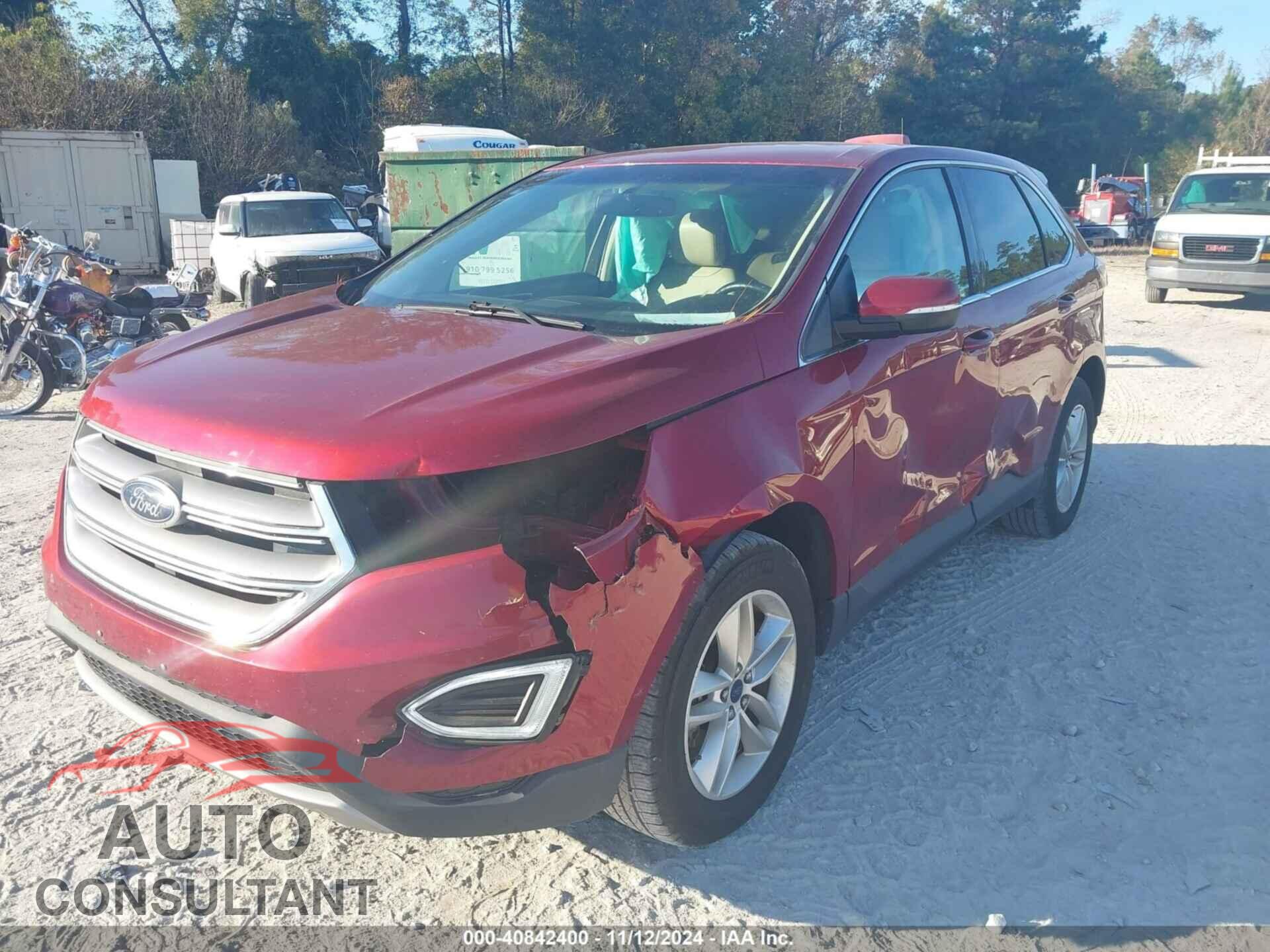FORD EDGE 2017 - 2FMPK4J89HBC04855