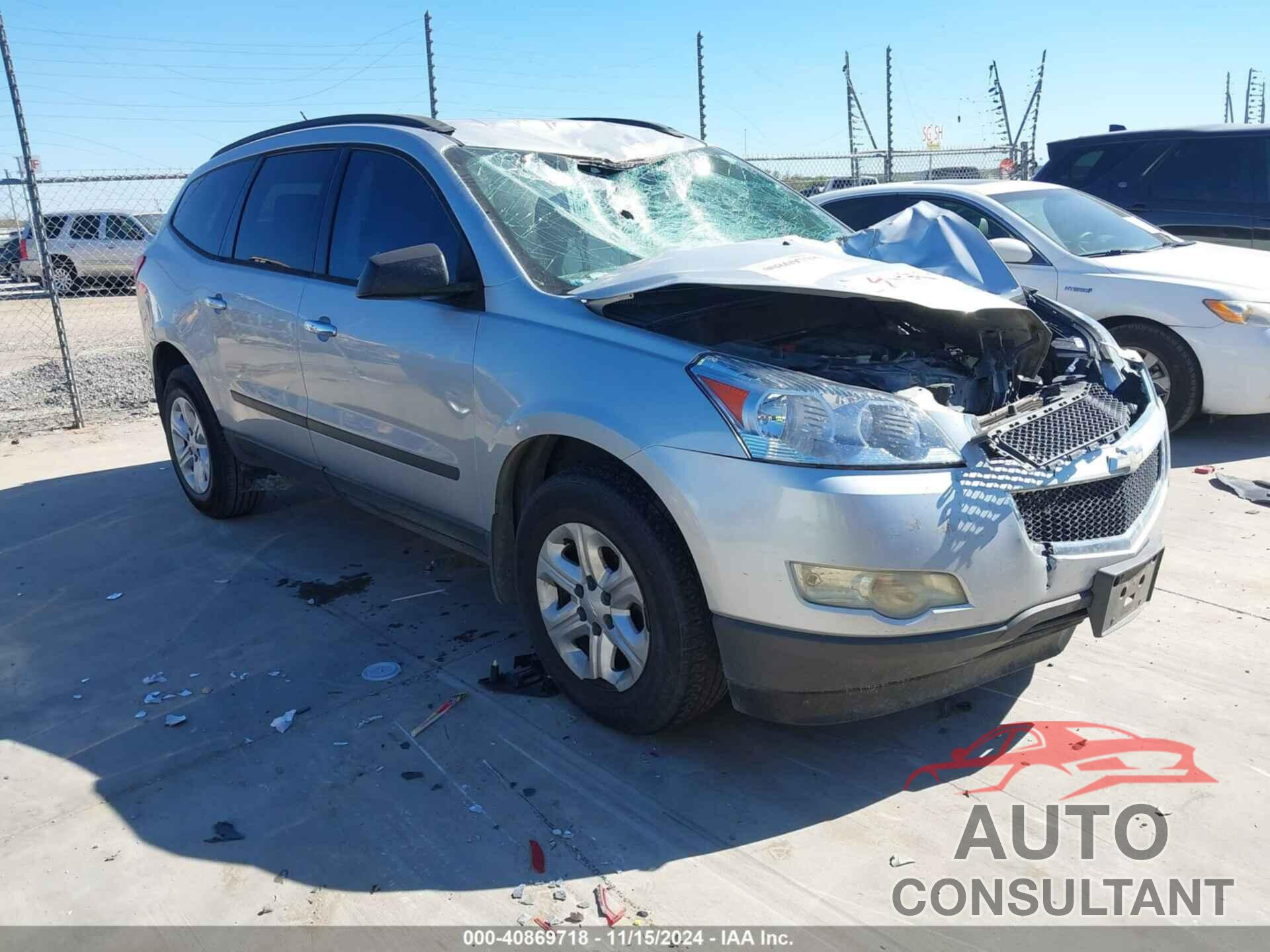 CHEVROLET TRAVERSE 2012 - 1GNKRFED6CJ141044