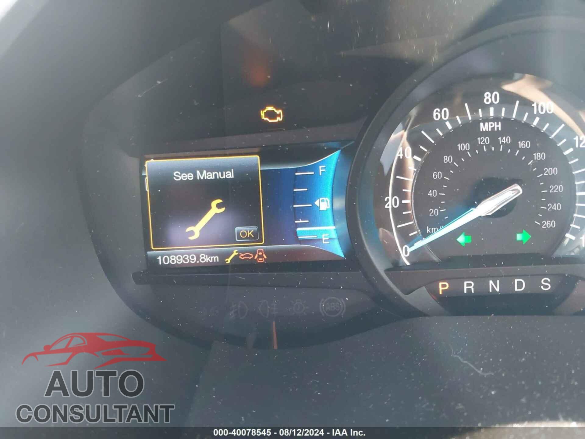 FORD EDGE 2016 - 2FMPK4K97GBB79797