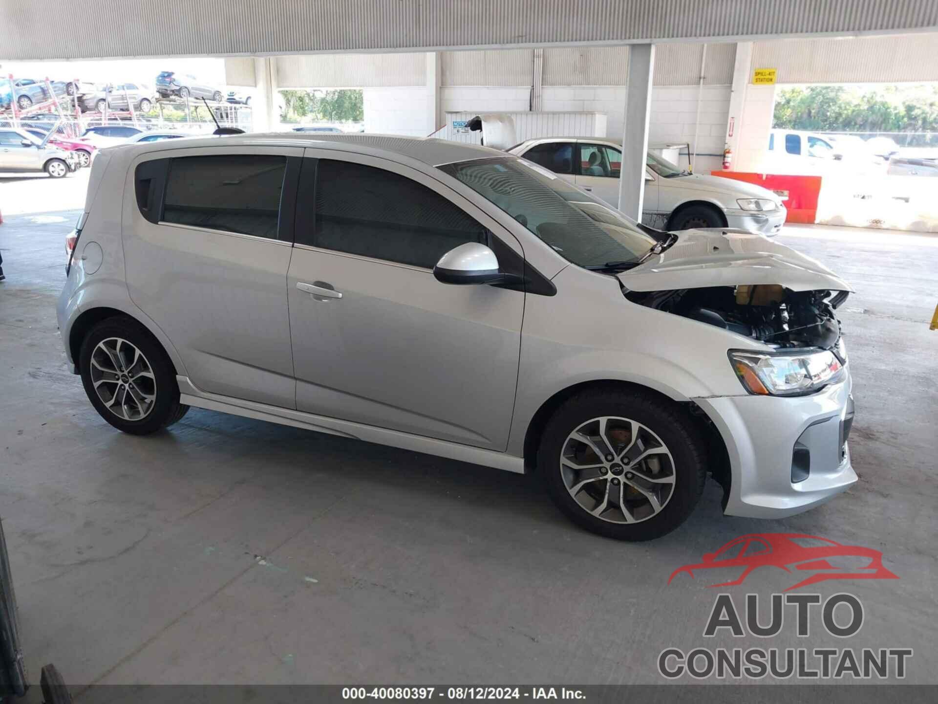 CHEVROLET SONIC 2020 - 1G1JD6SB3L4139393